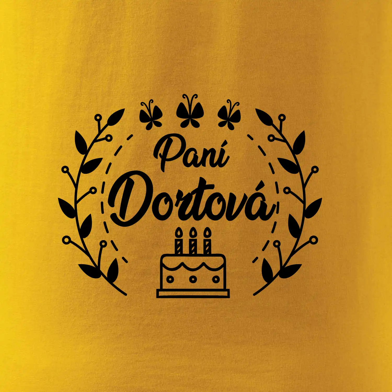 Paní Dortová  Věneček