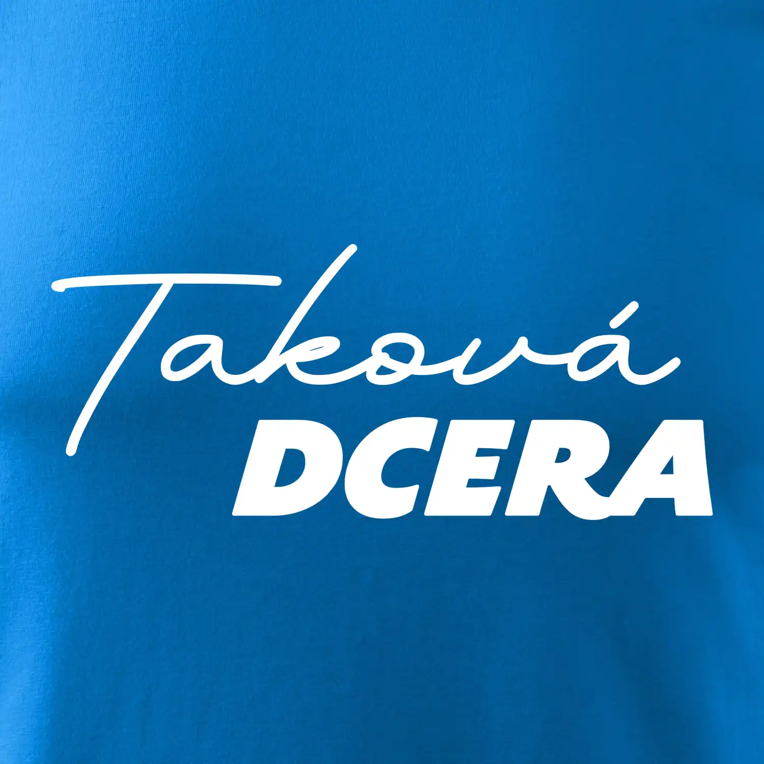 Jaký táta / máma - taková dcera psací