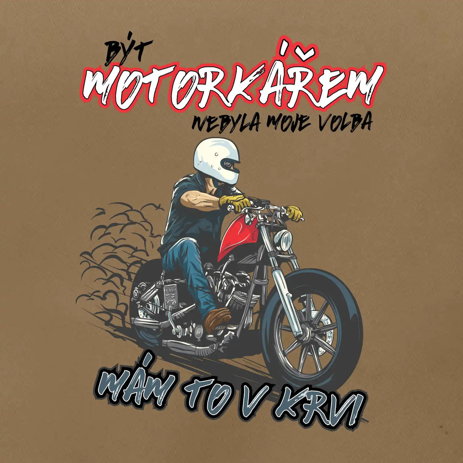 Být motorkářem nebyla moje volba cesťák