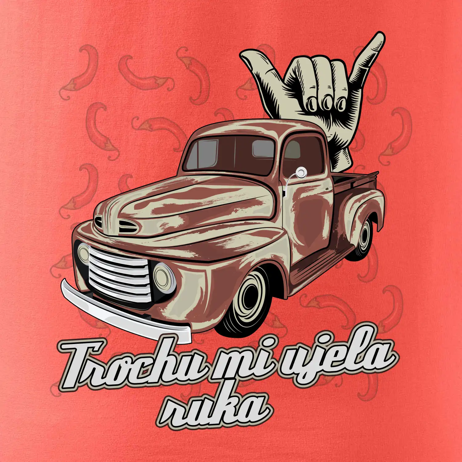 Trochu mi ujela ruka