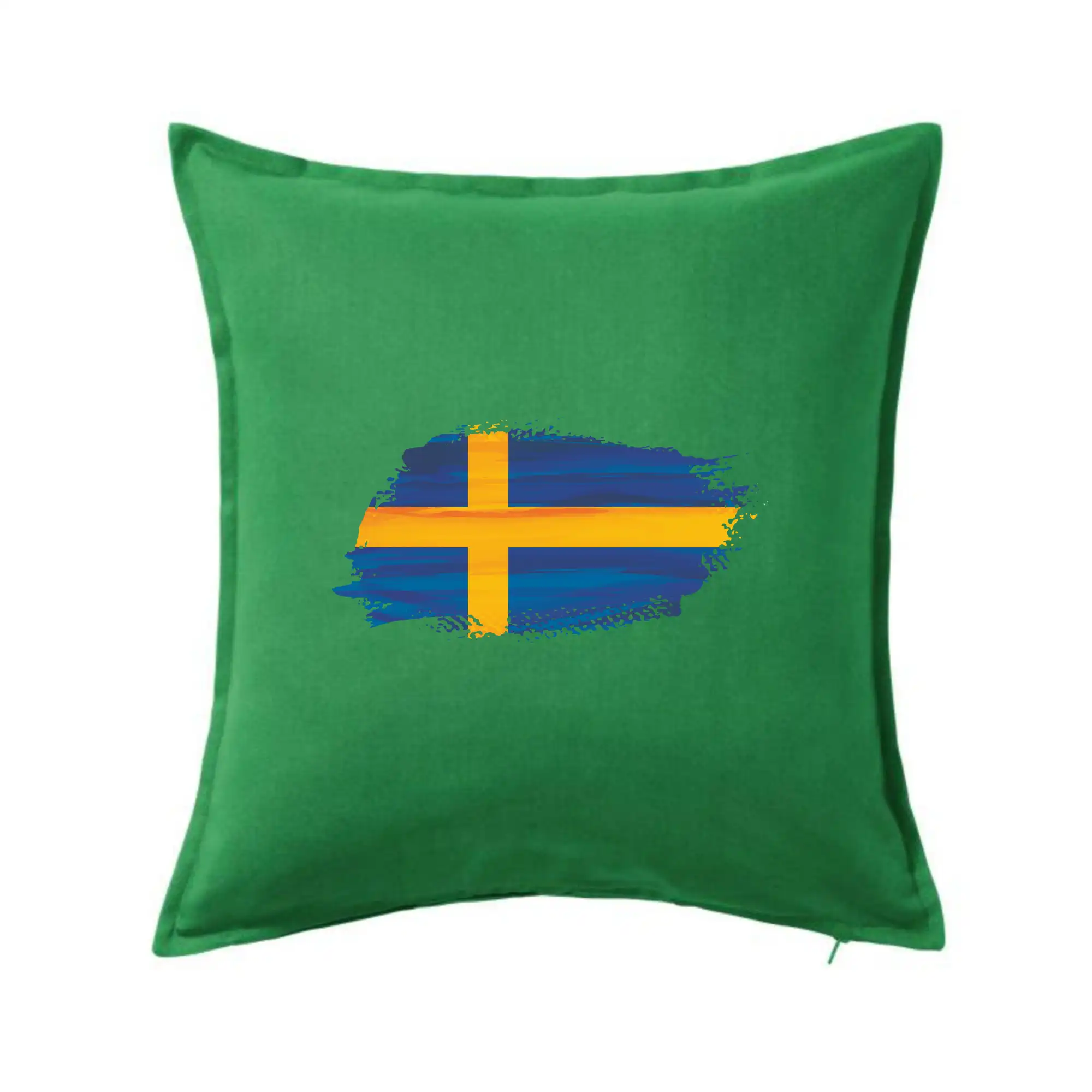 Švédská vlajka kreslená