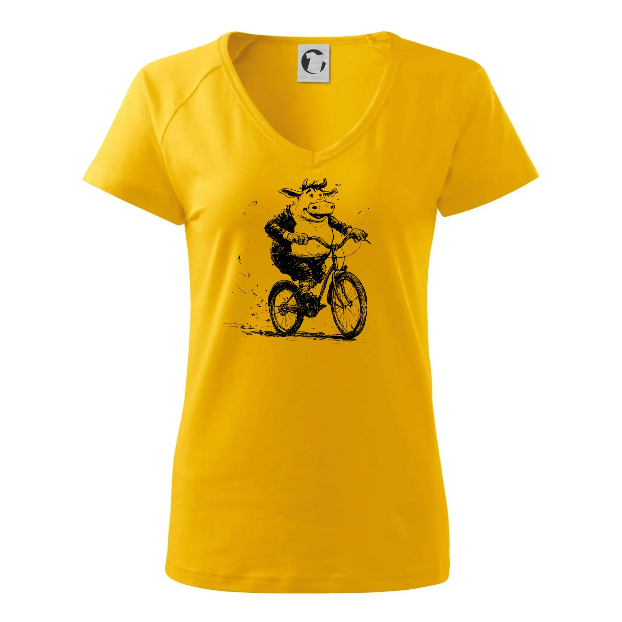 Tlustá kráva na kole