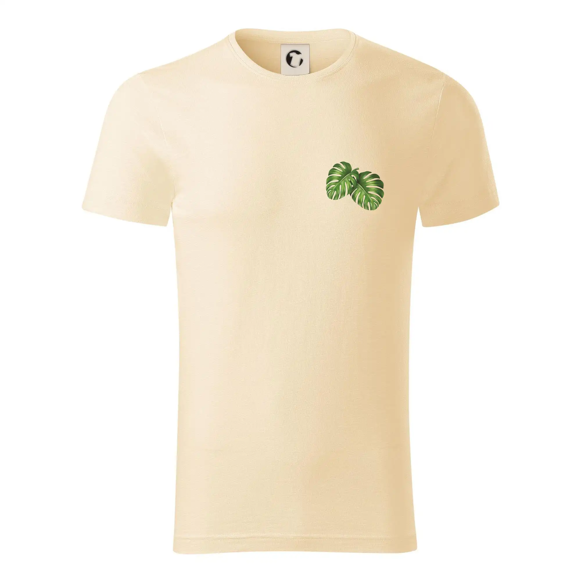 Monstera listy na prsu