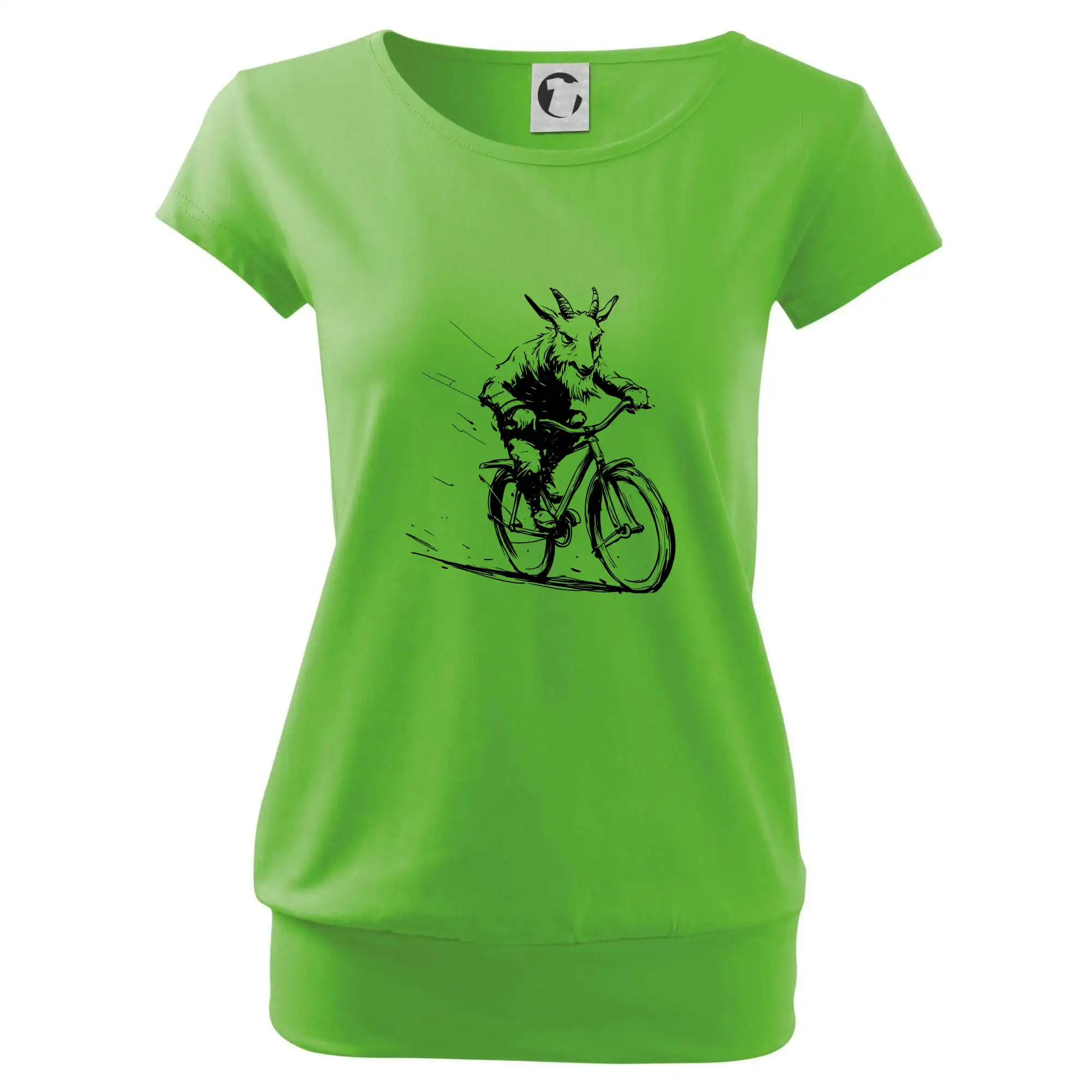 Drsný kozel na kole