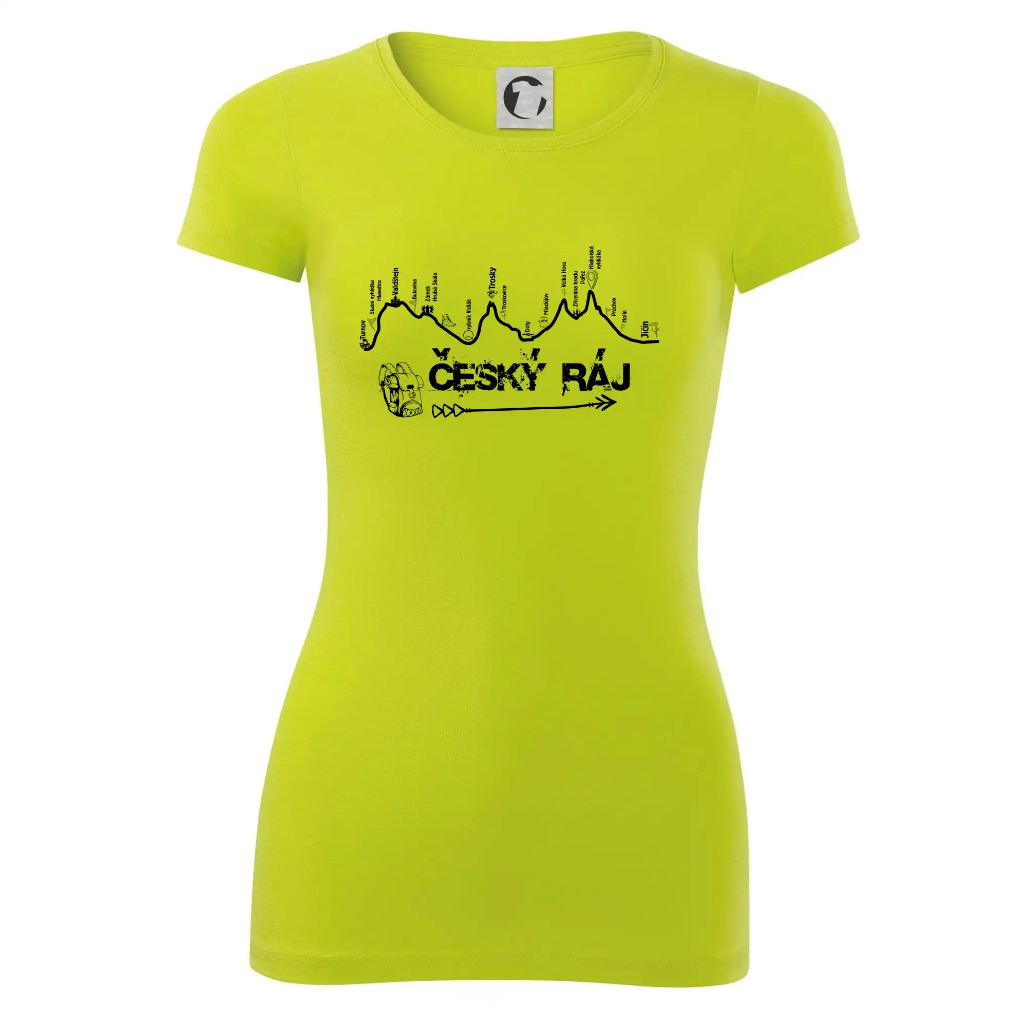 Profil kopce - Český ráj