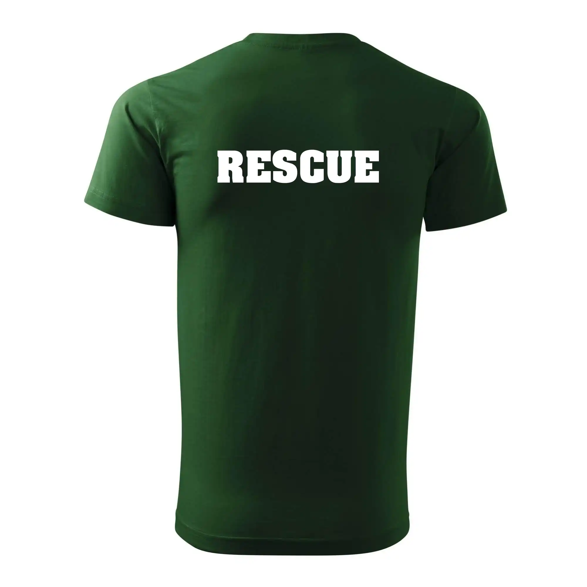 Rescue - Hvězda na prsu +  nápis na zádech