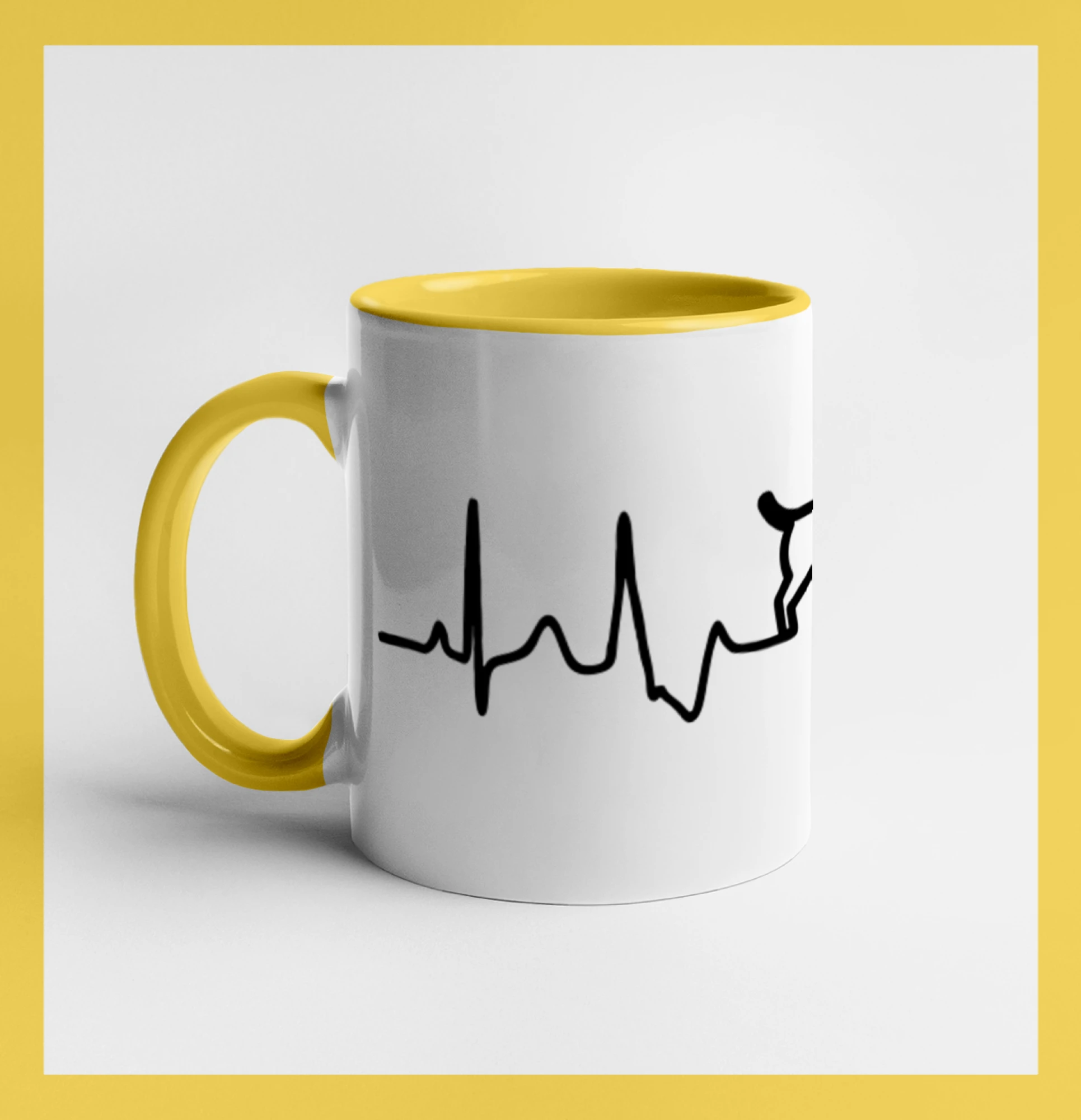Ekg psí obrys