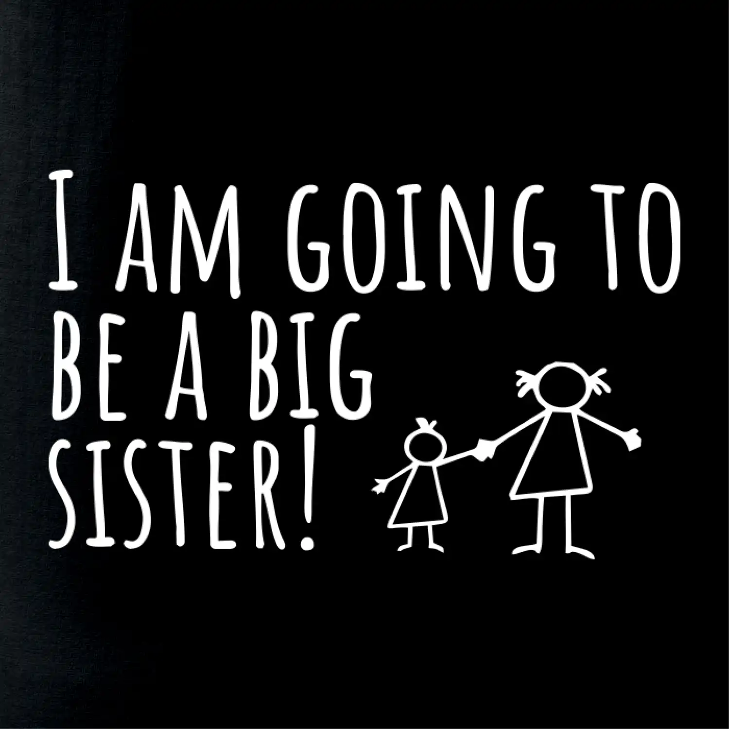 I am going to be a big sister!