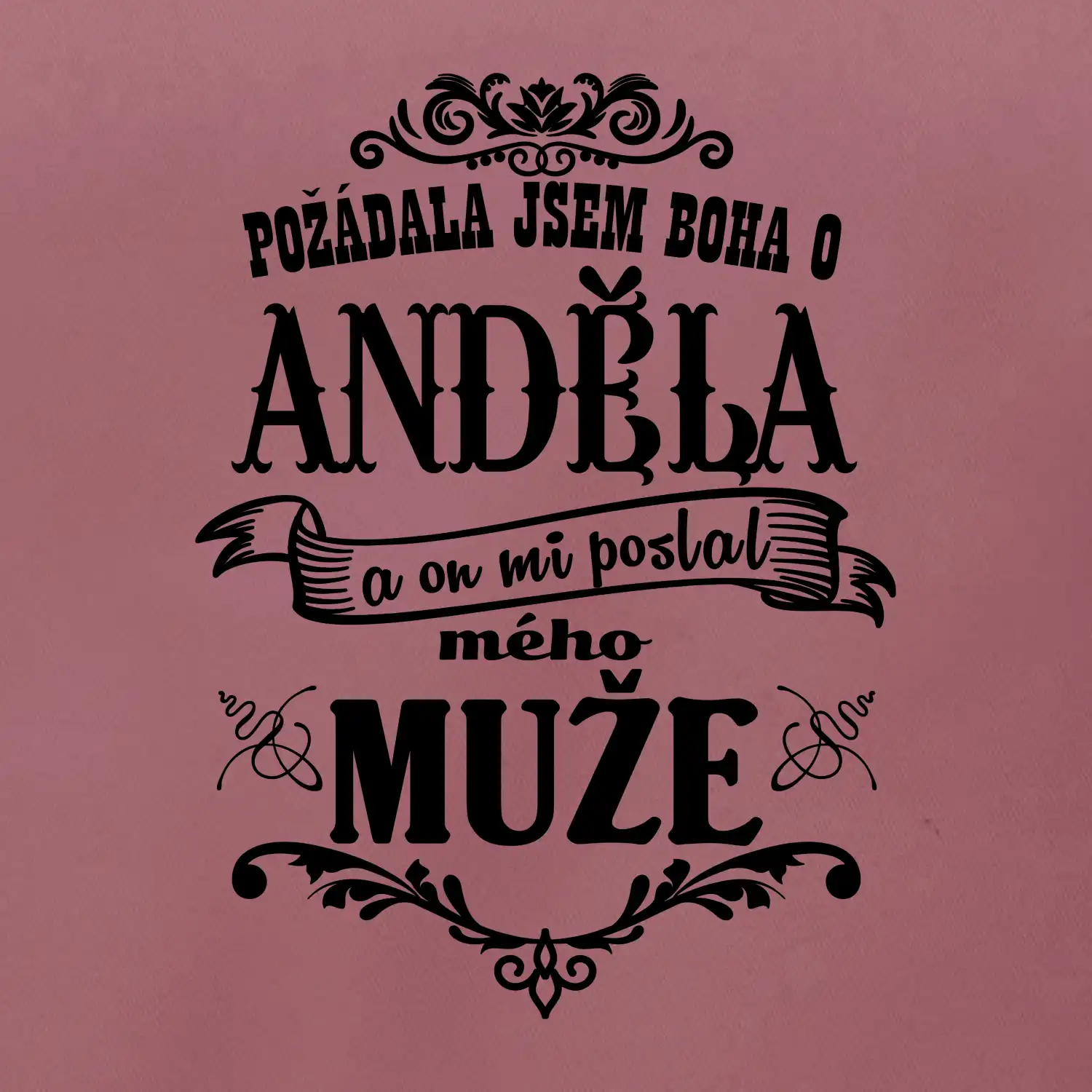 Požádala jsem boha o anděla a on mi poslal mého může
