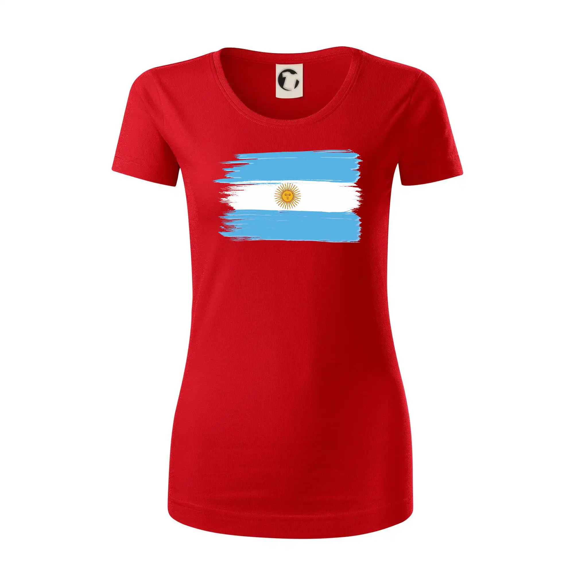 Argentina vlajka kreslená štětkou