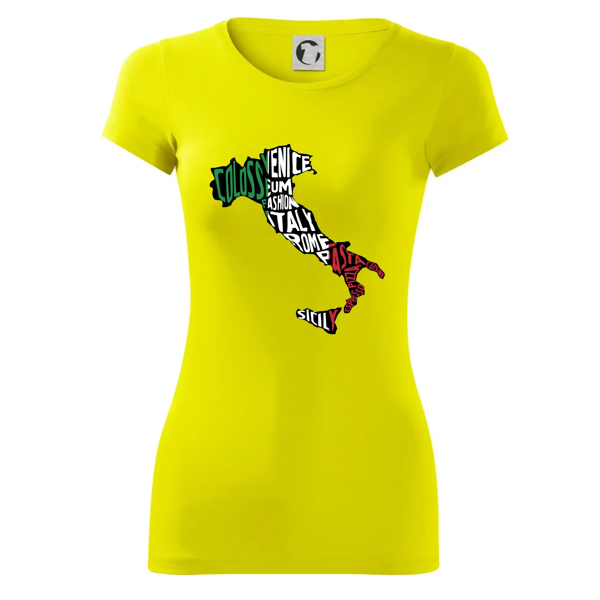 Mapy - názvy měst - Italie