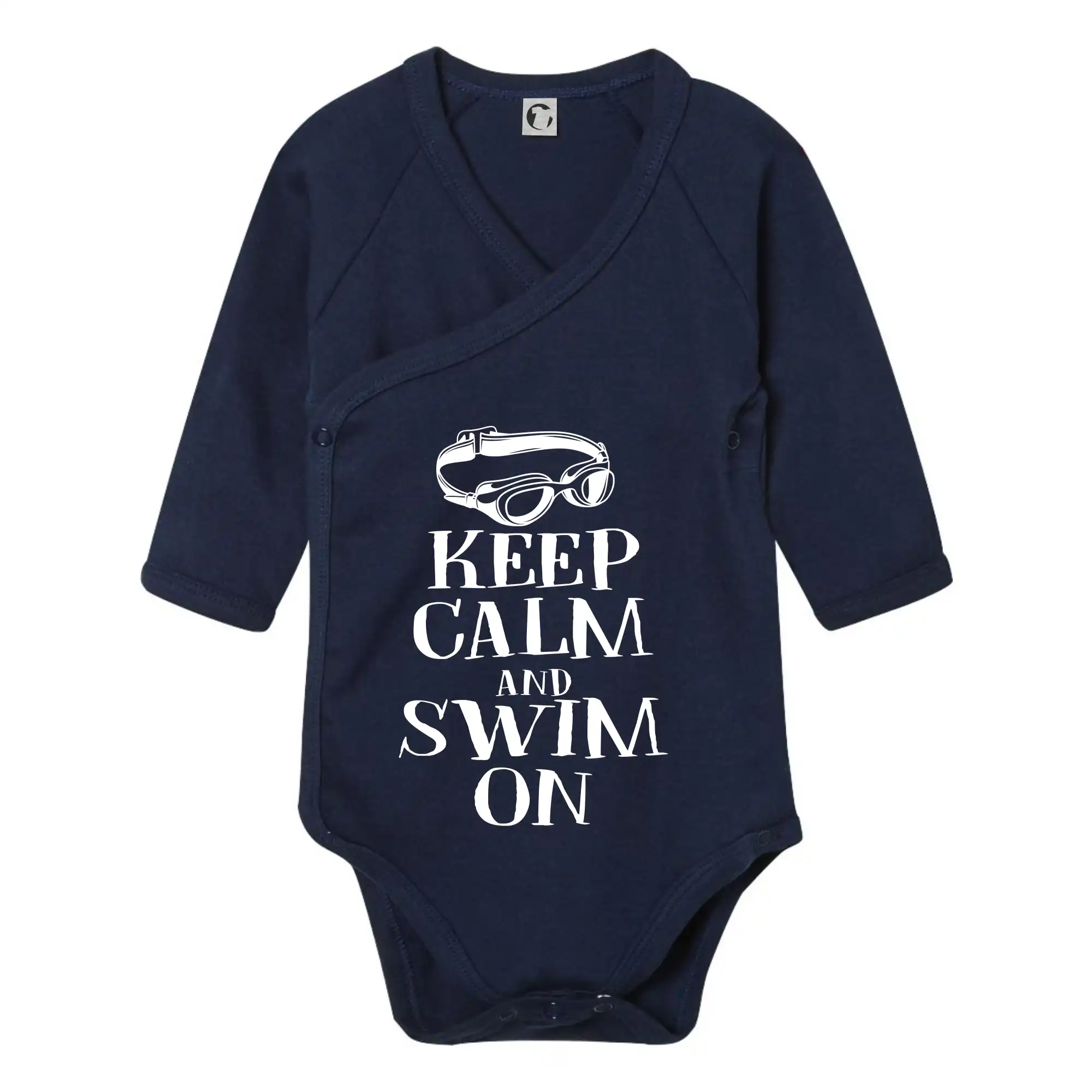 Keep calm and swim on