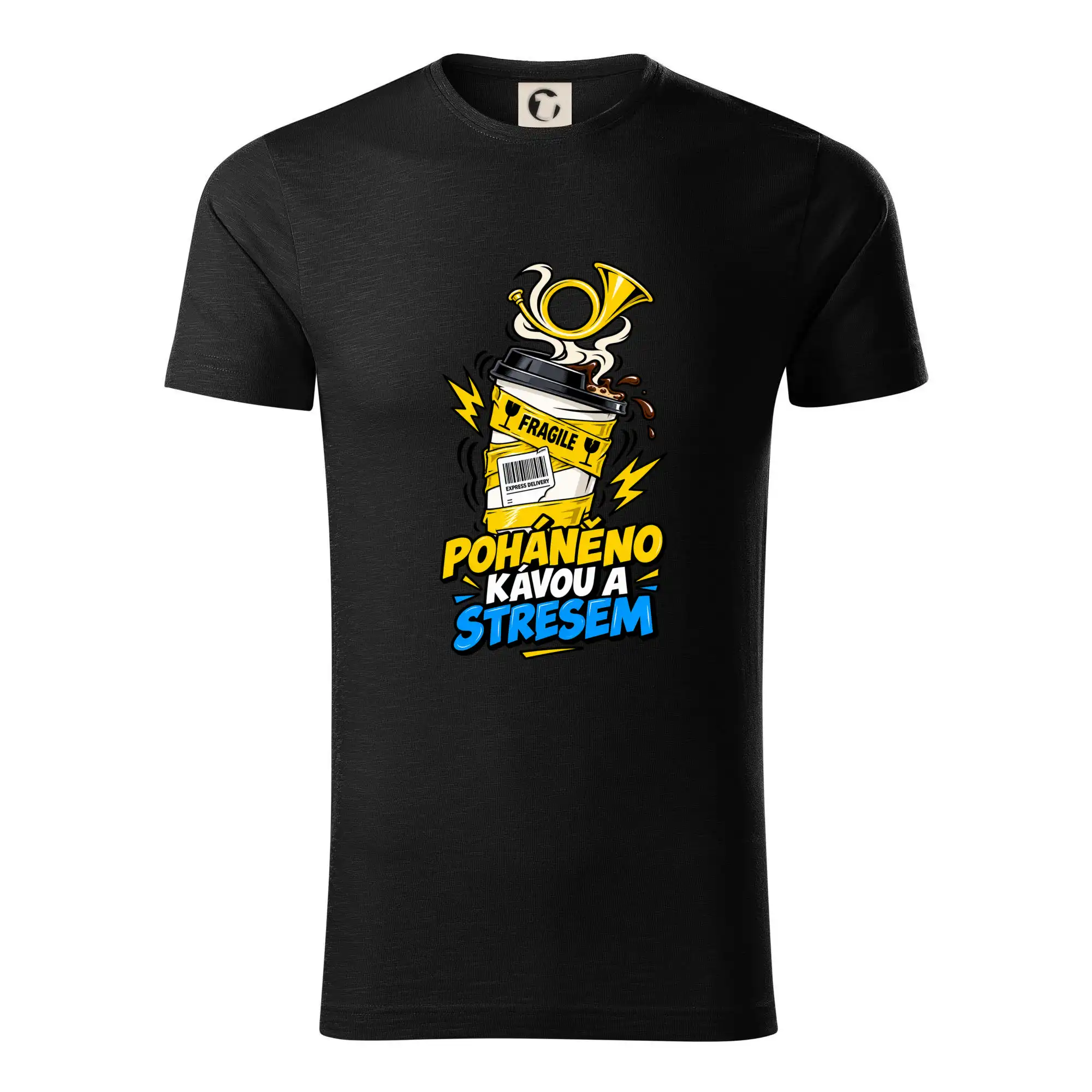 Poháněno kávou a stresem