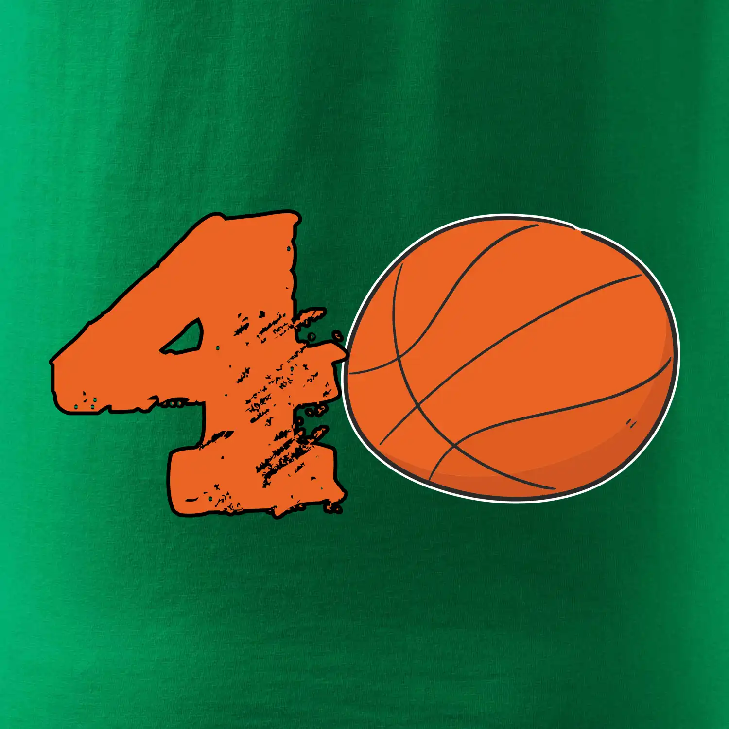 Basketball kulaté narozeniny 40