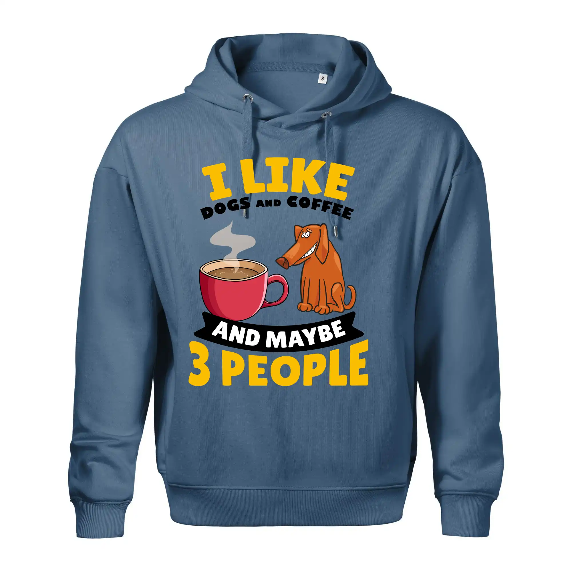I like dogs and coffee and maybe 3 people