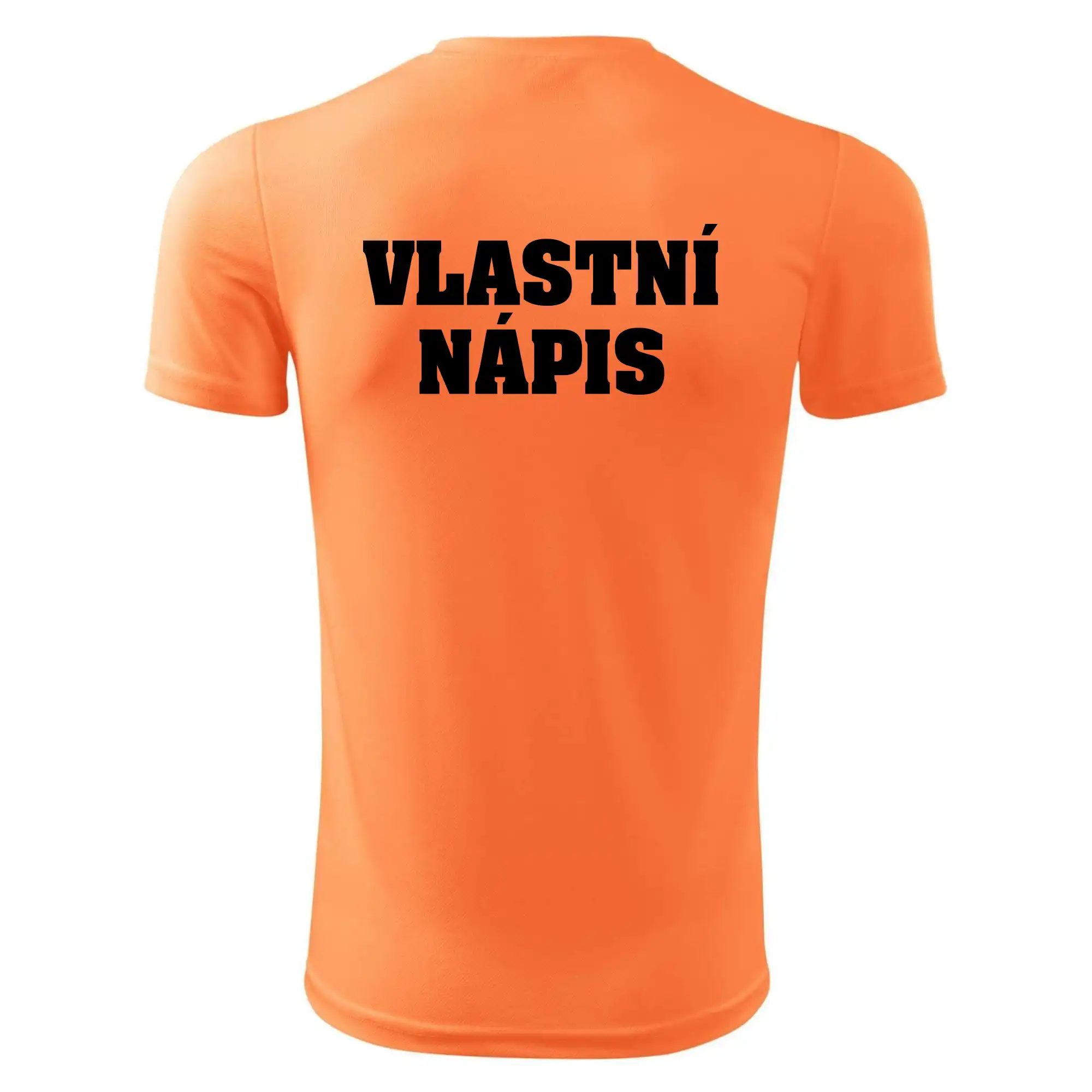 Hvězda života - vlastní nápis vpředu a vzadu