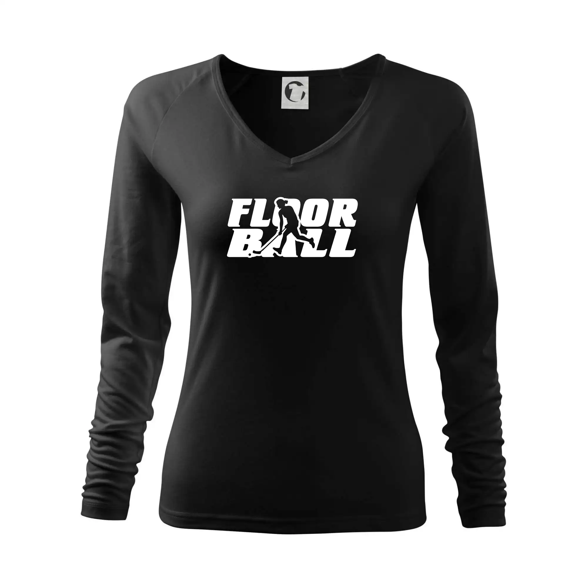 Floorball nápis rovný