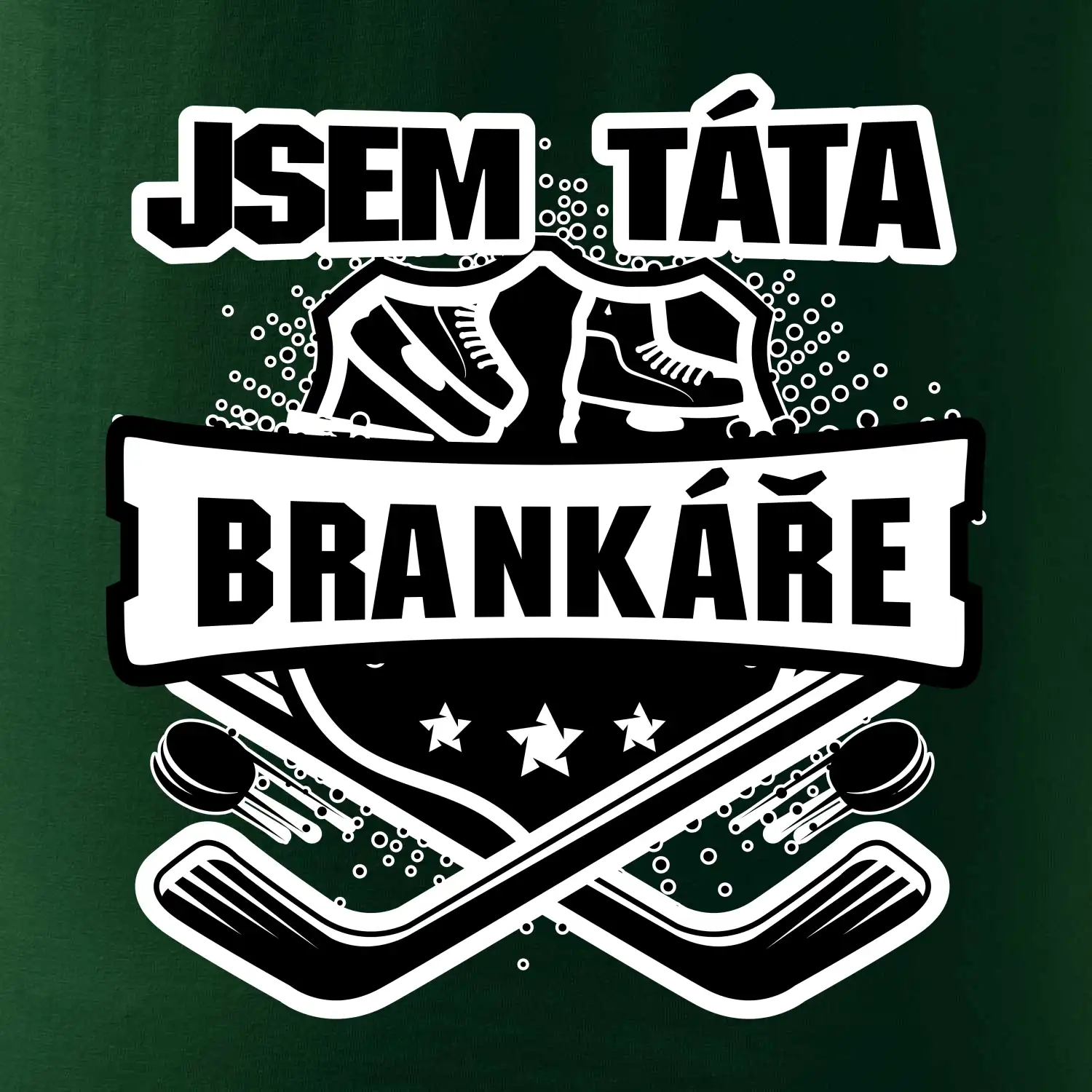 Hokejový erb - Táta brankáře