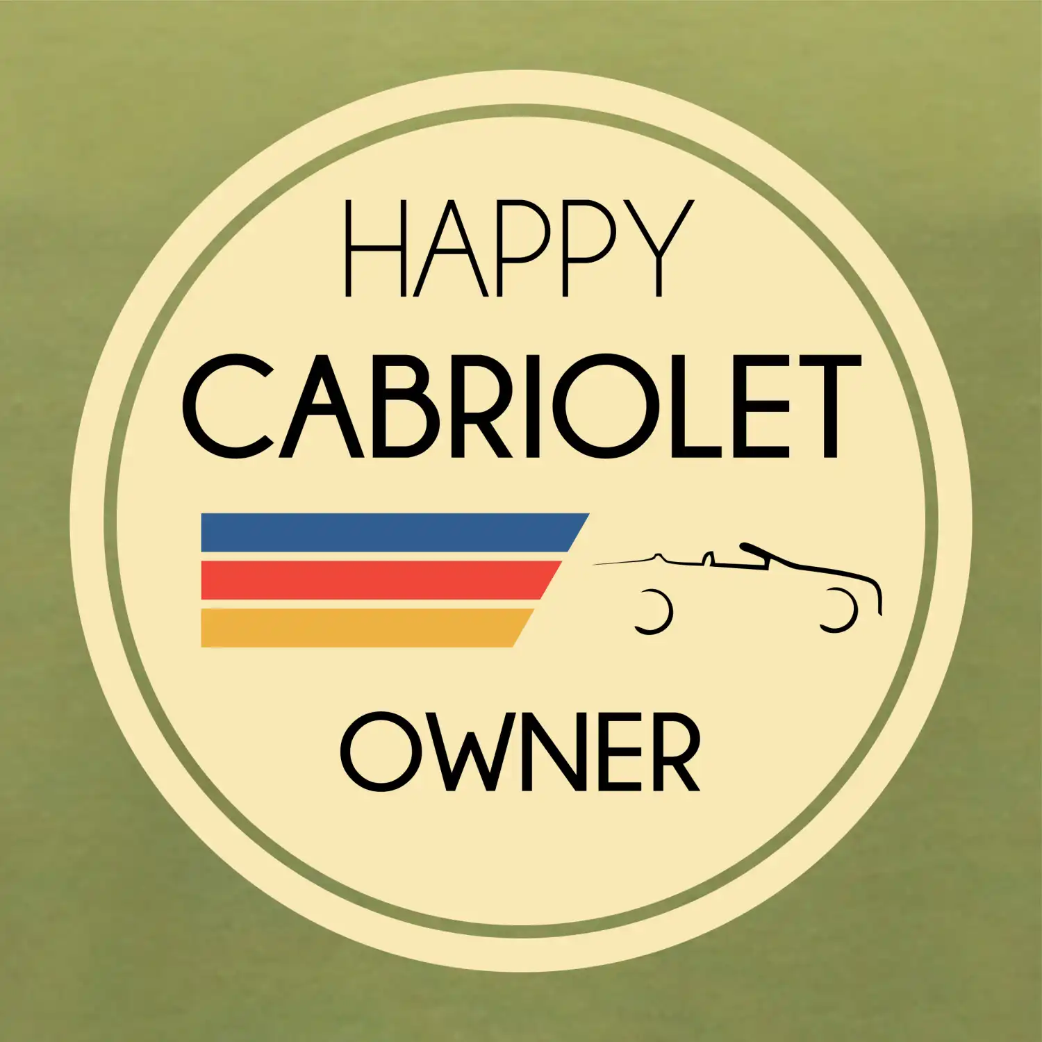 Happy Cabriolet Owner