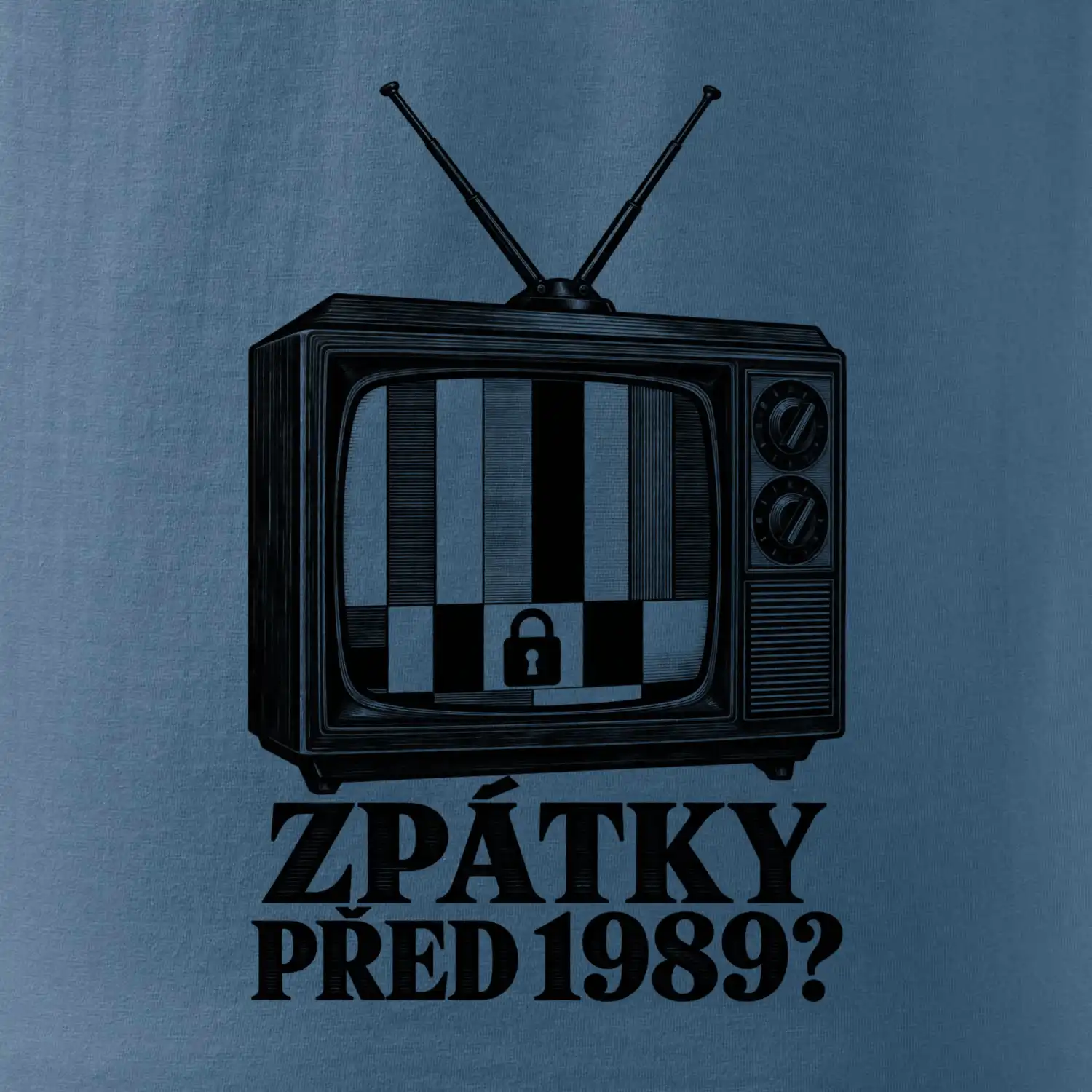 Zpátky před rok 1989 retro televize