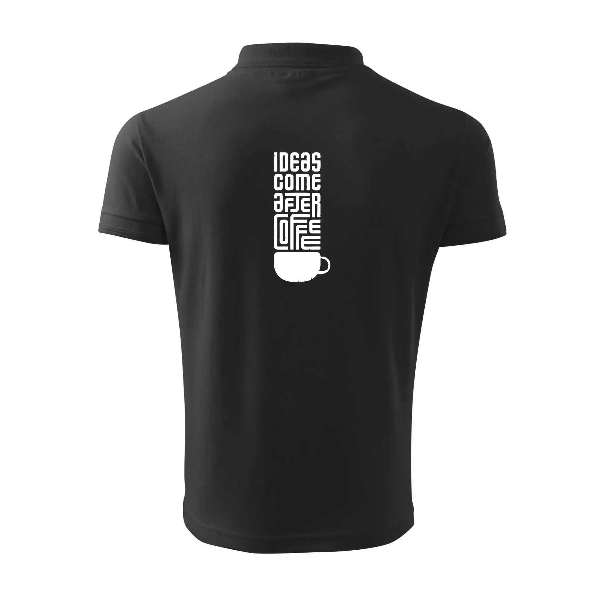 Ideas come after coffee