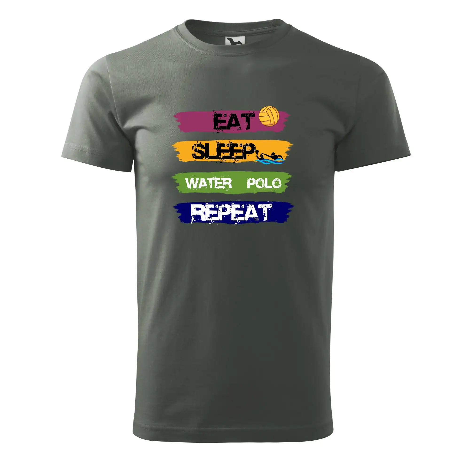 Eat sleep watter polo barevné