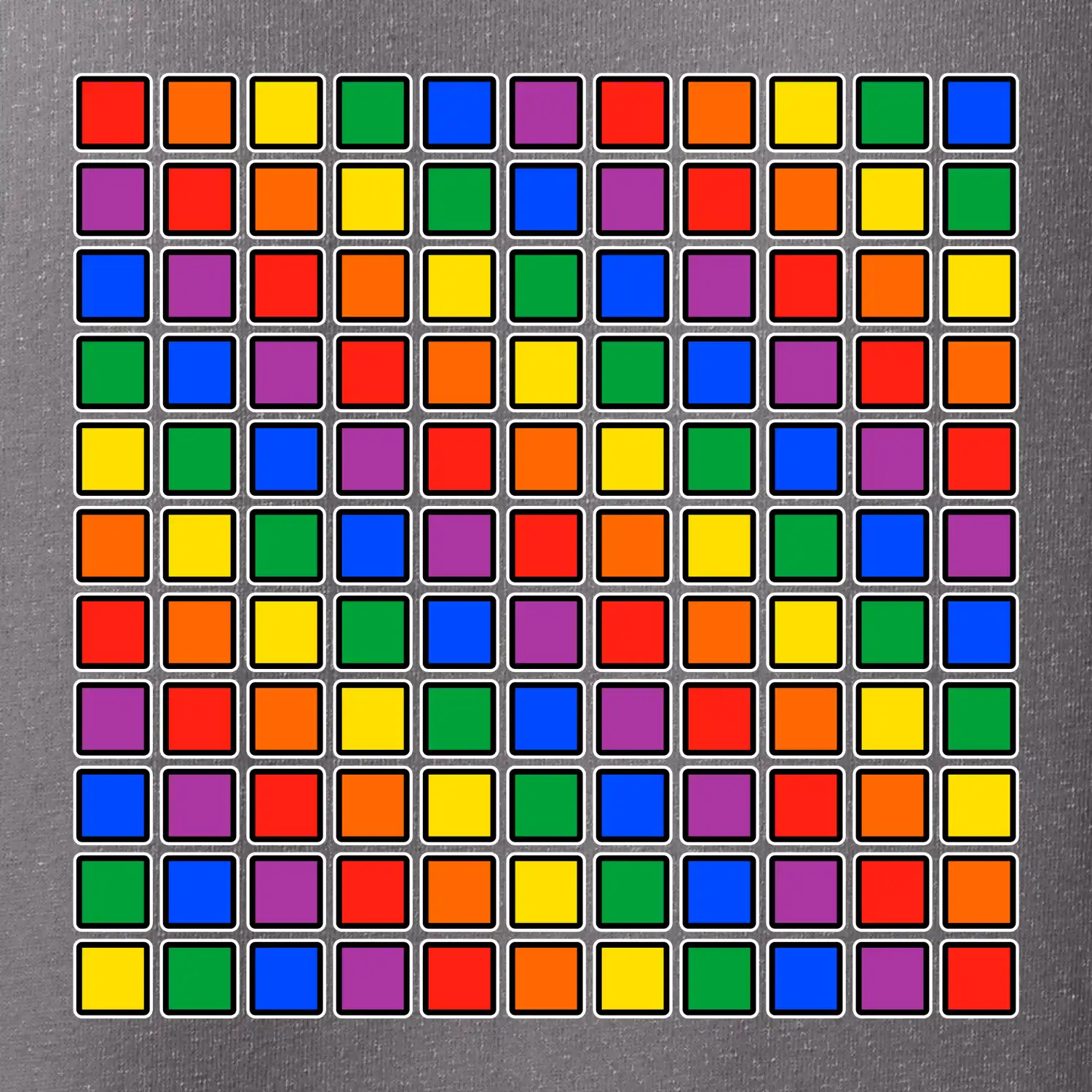 LGBT duhový čtverec