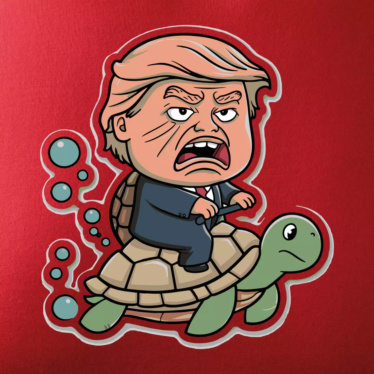 Trump a želva
