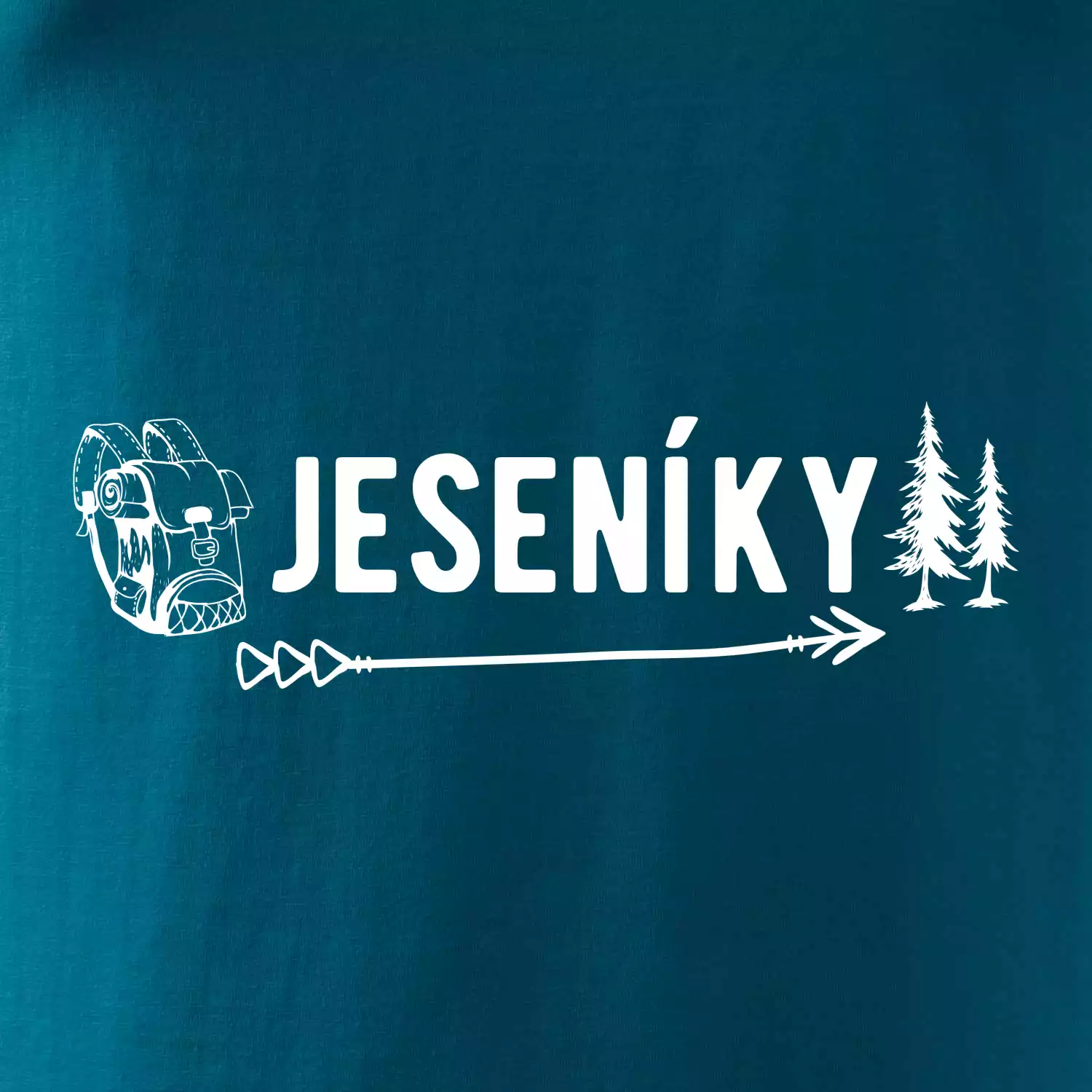 Jeseníky nápis