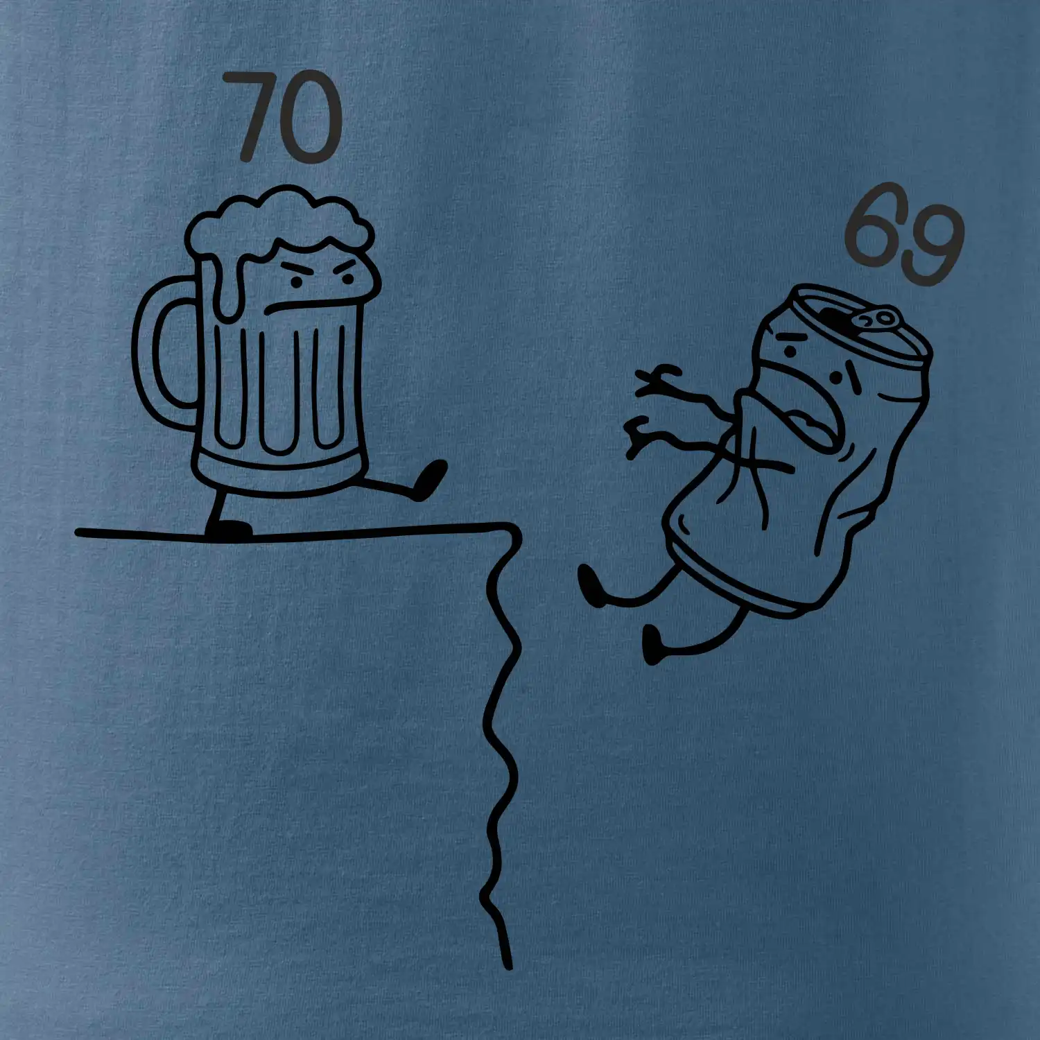 Pivo narozeniny - útes 70let