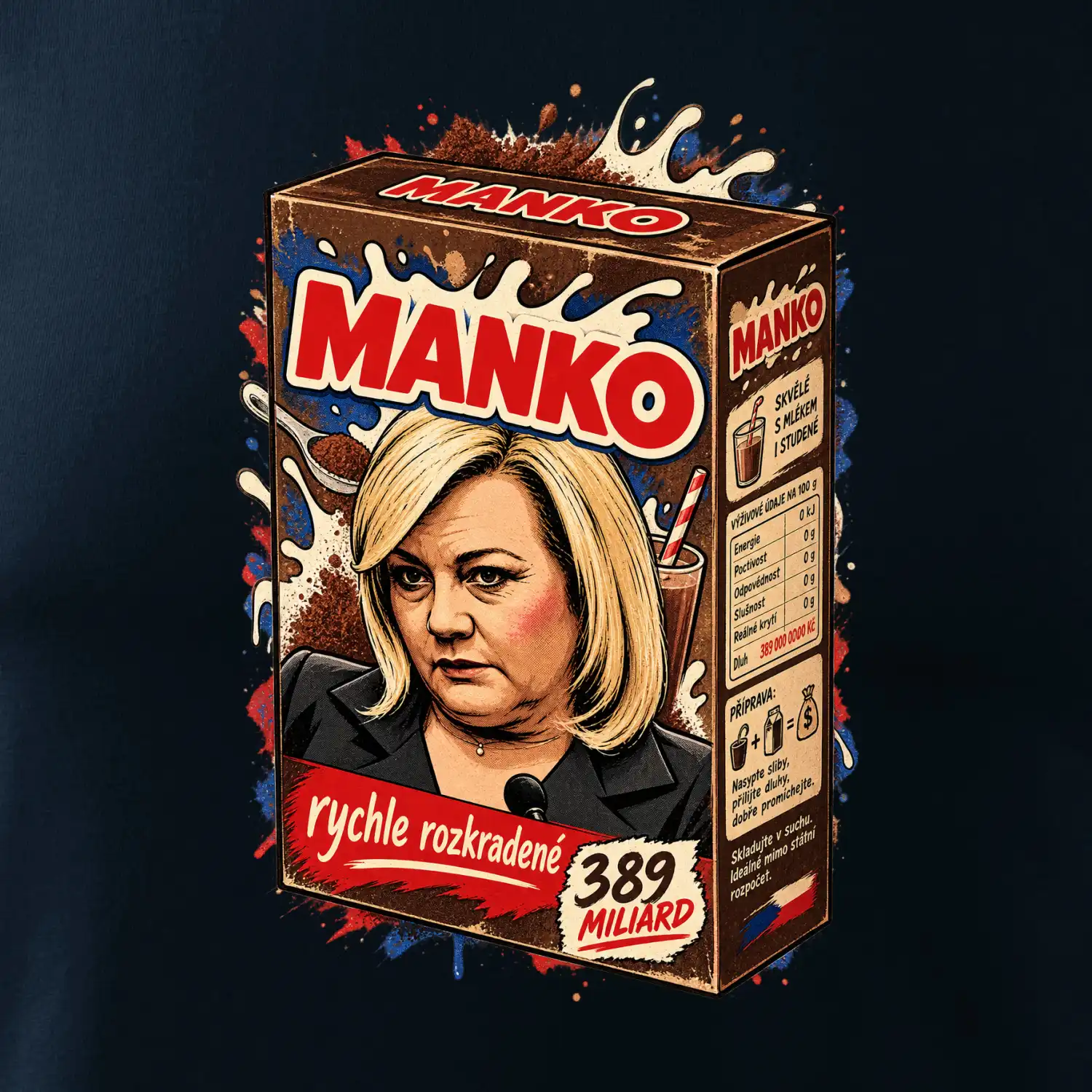 Dlužena - manko