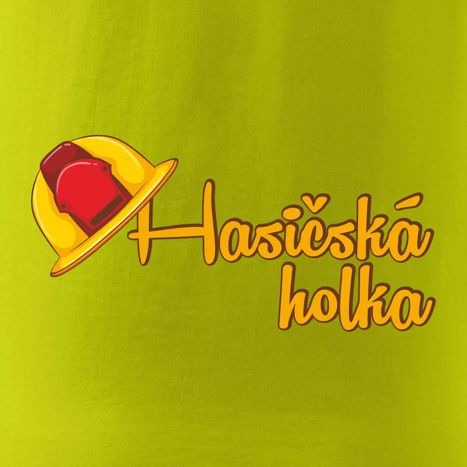 Hasičská holka - helma
