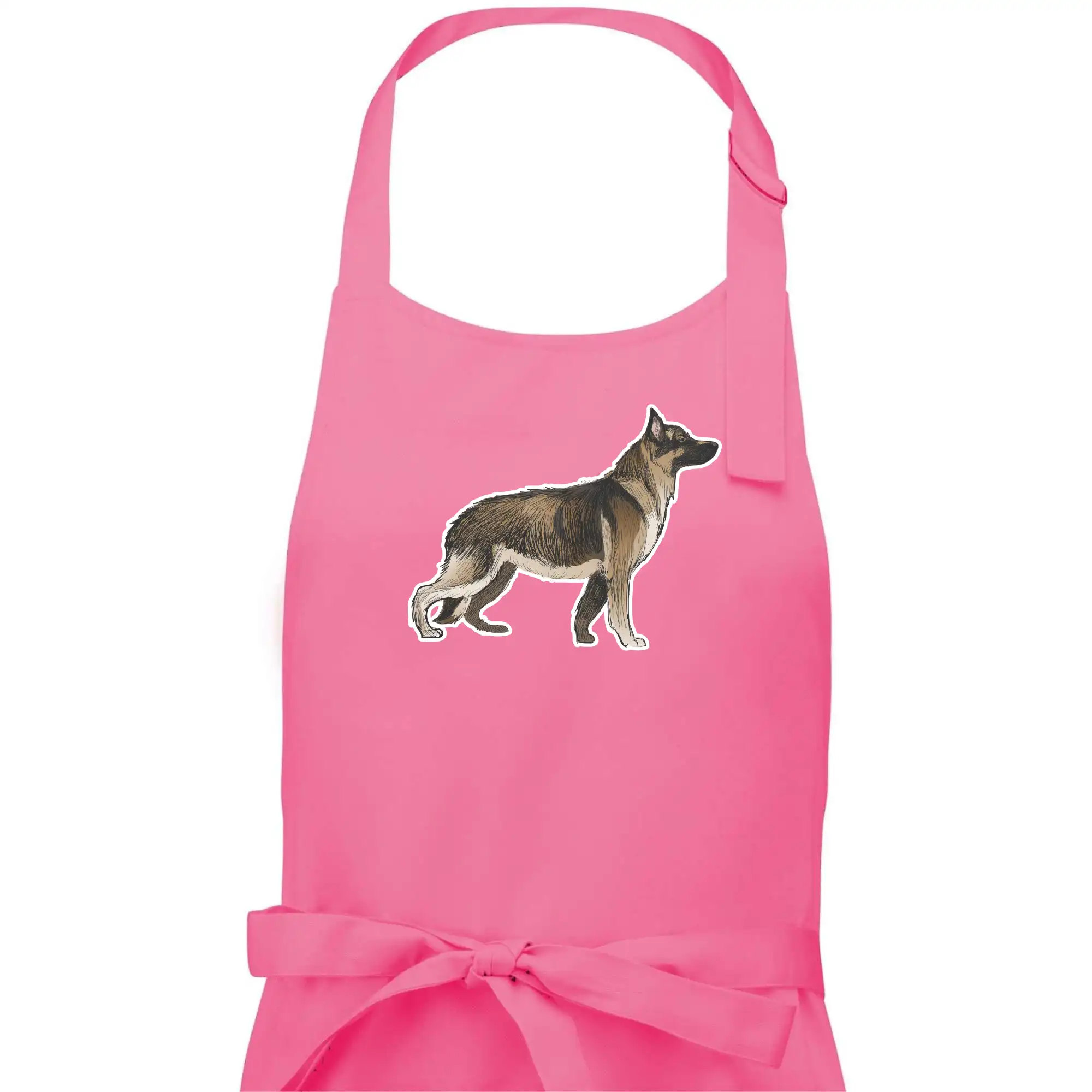 Německý ovčák - hnědý kreslený