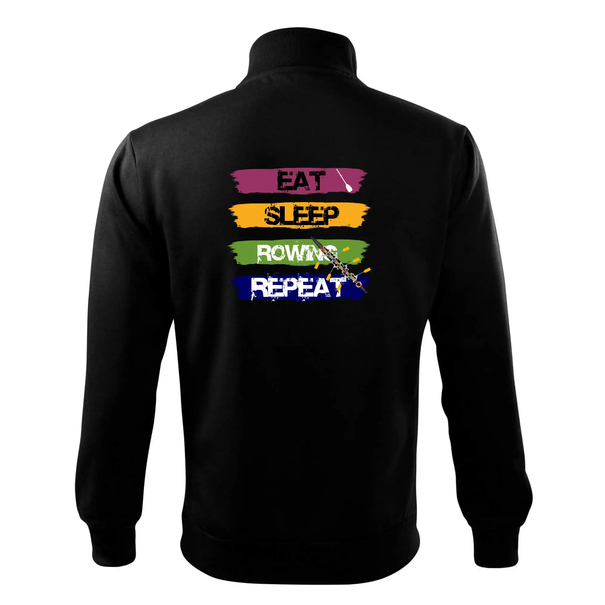 Eat sleep rowing repeat barevné