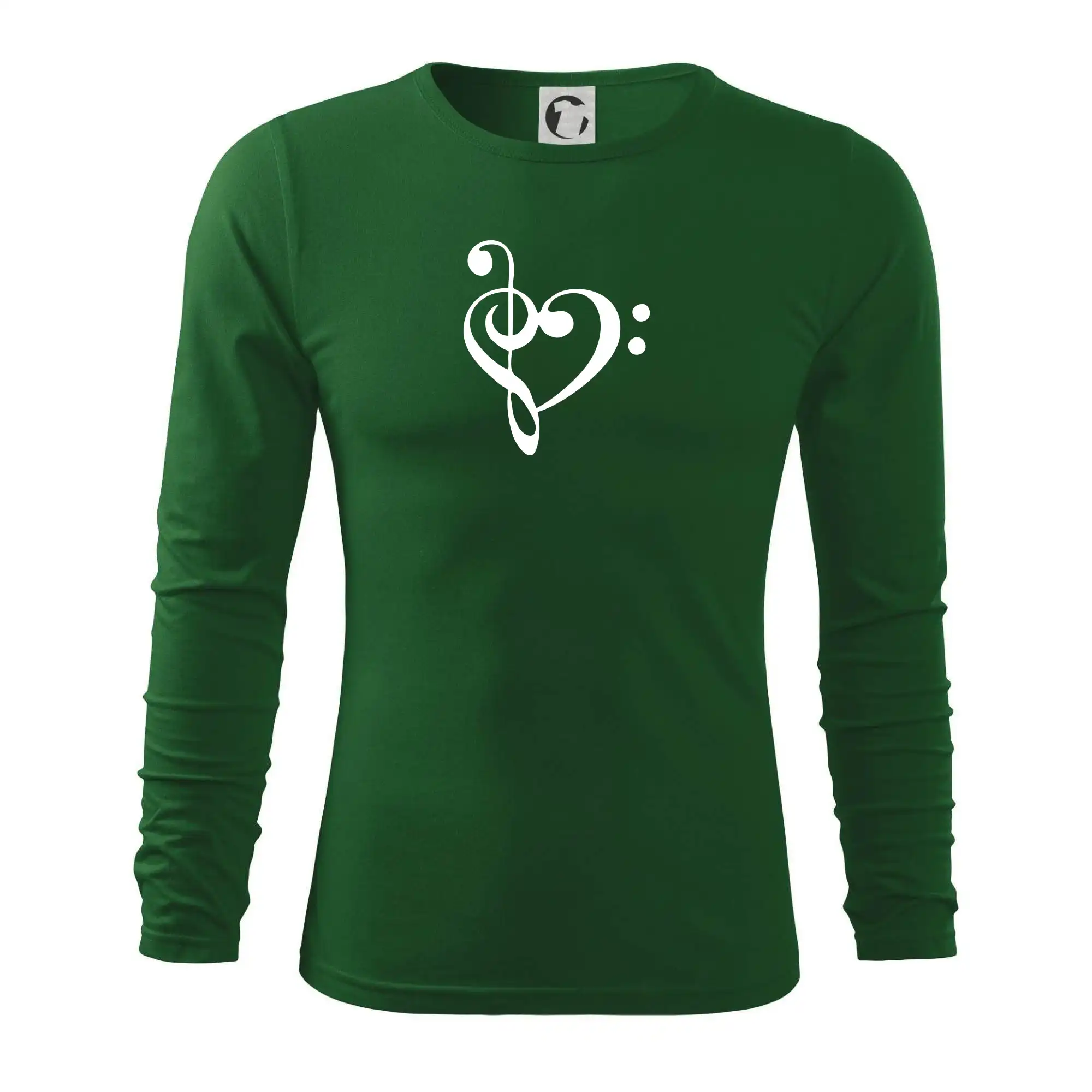 Houslový klíč srdce