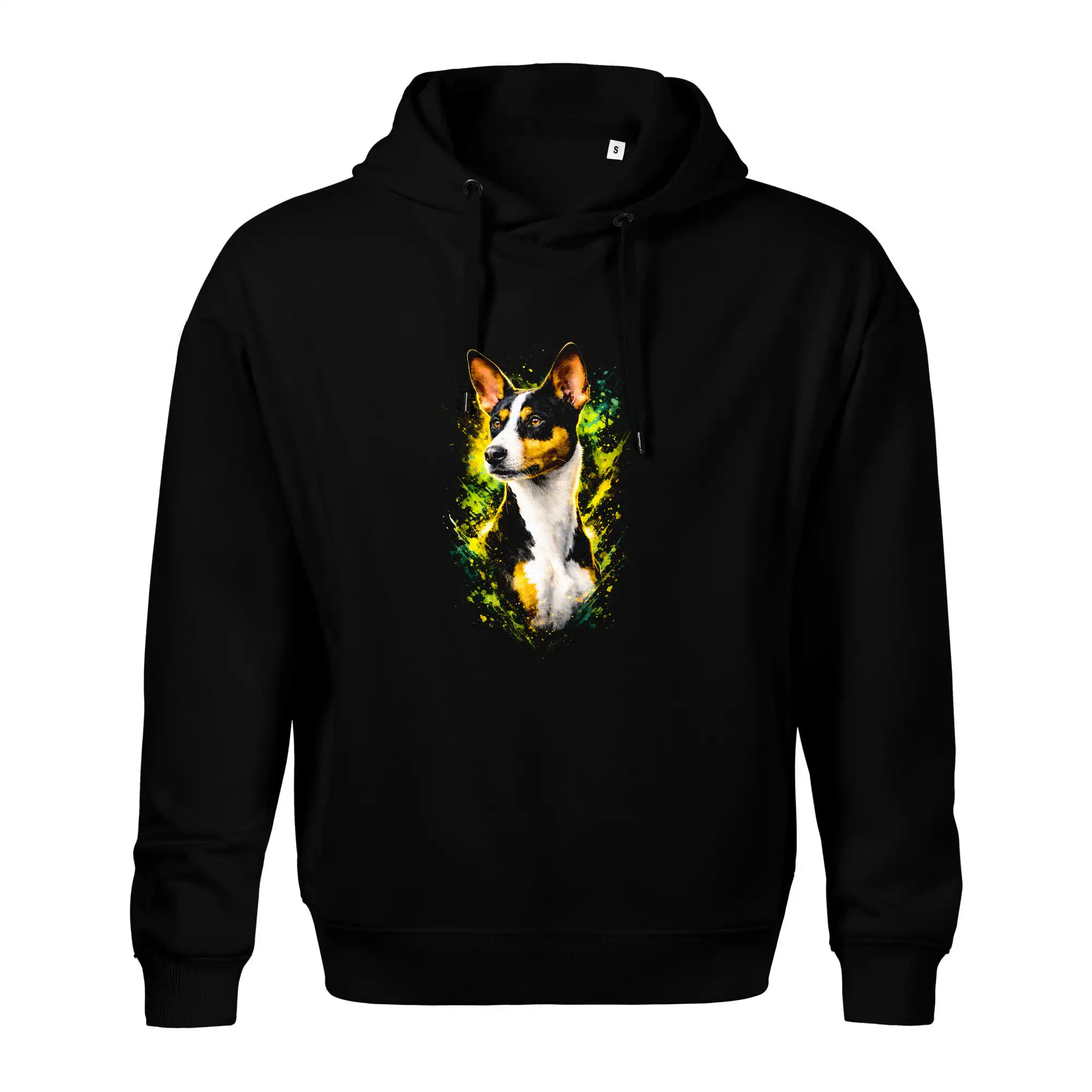 Obrázek polotón Basenji hlava