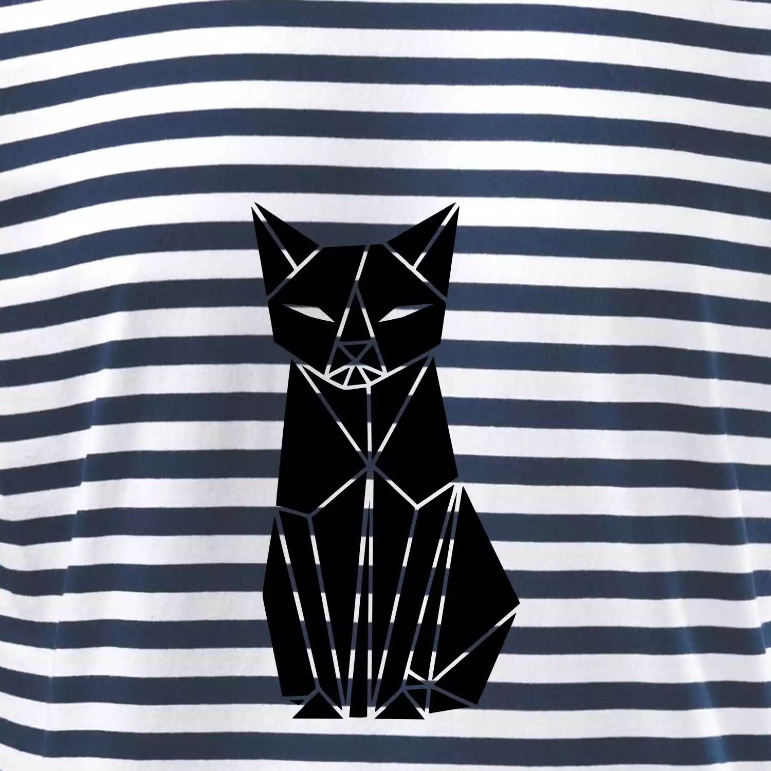 Origami kočka zepředu