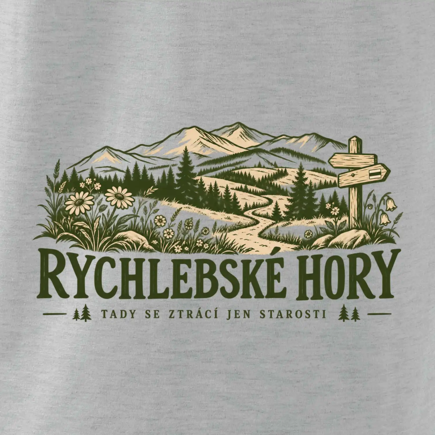 Rychlebské hory tady se ztrácí jen starosti