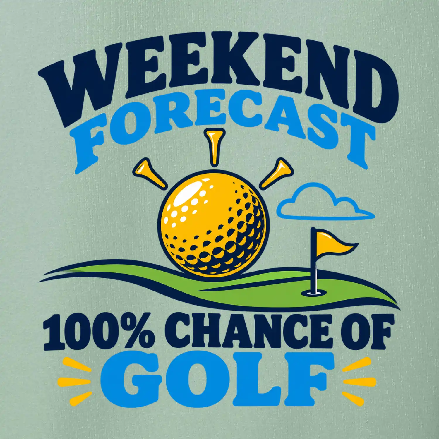 Weekend forecast golfové počasí