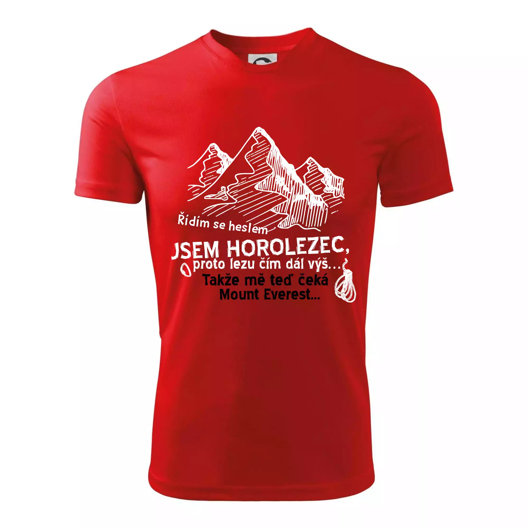 Jsem horolezec, proto lezu čím dál výš