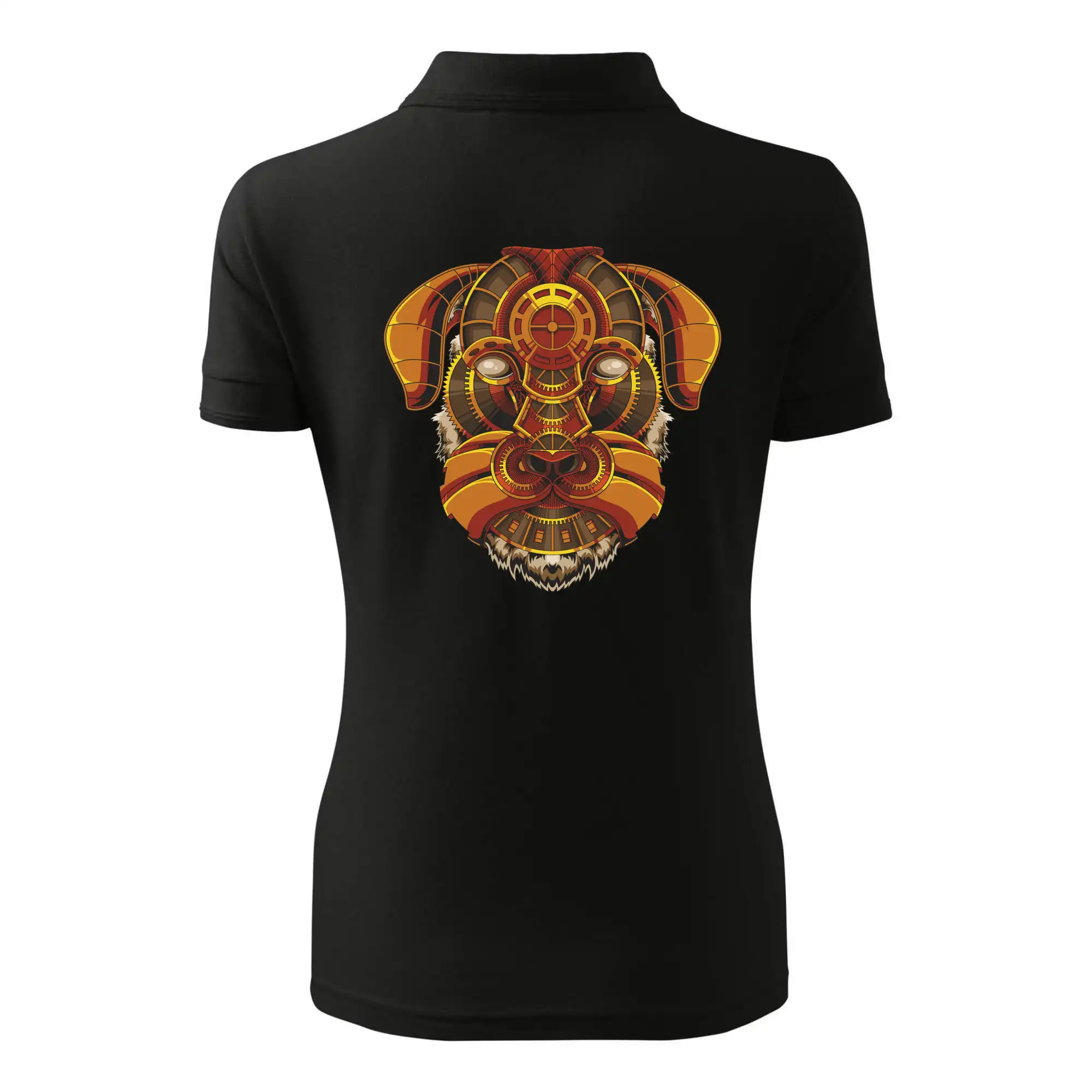 Steampunk pes barevný