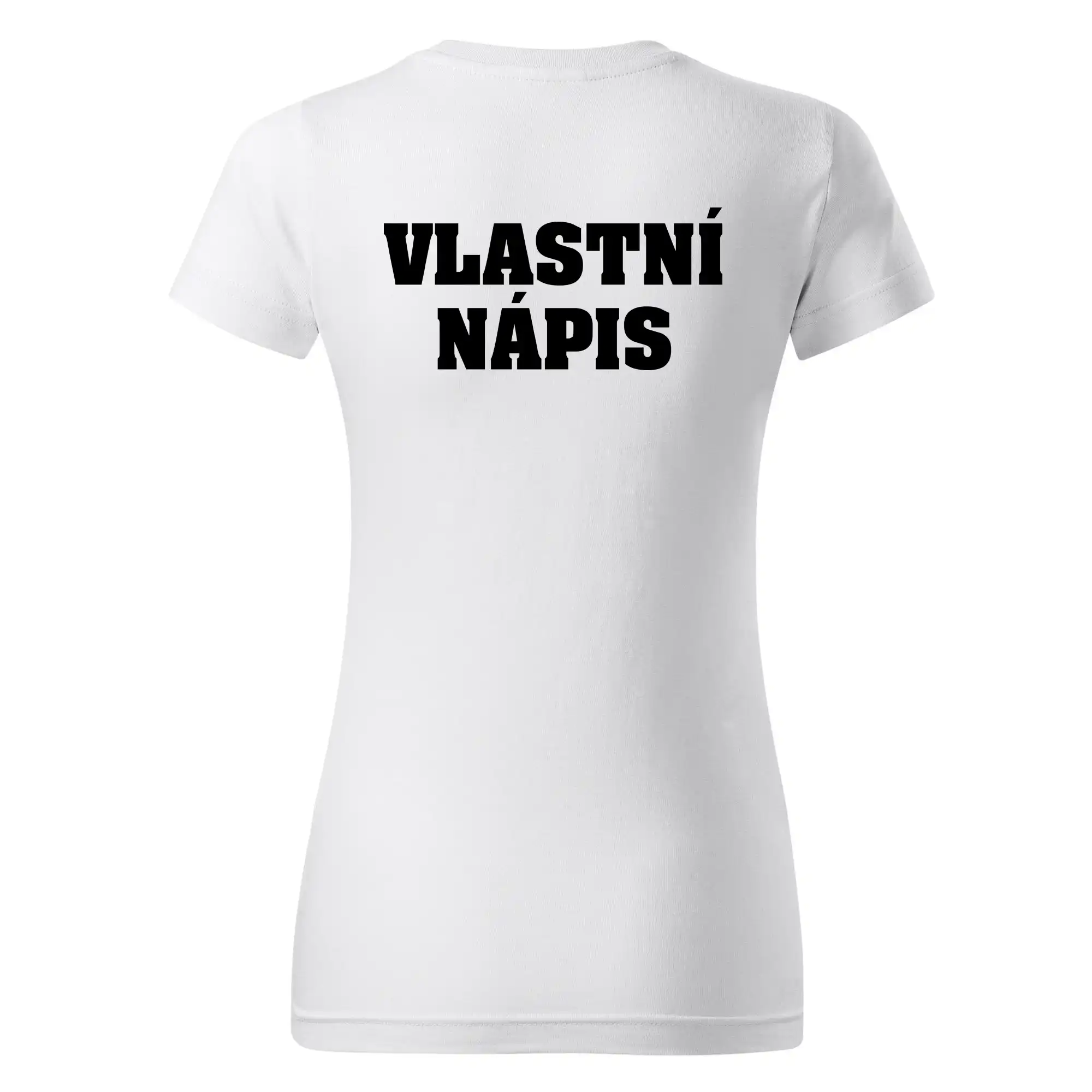 Hvězda života - vlastní nápis vpředu a vzadu