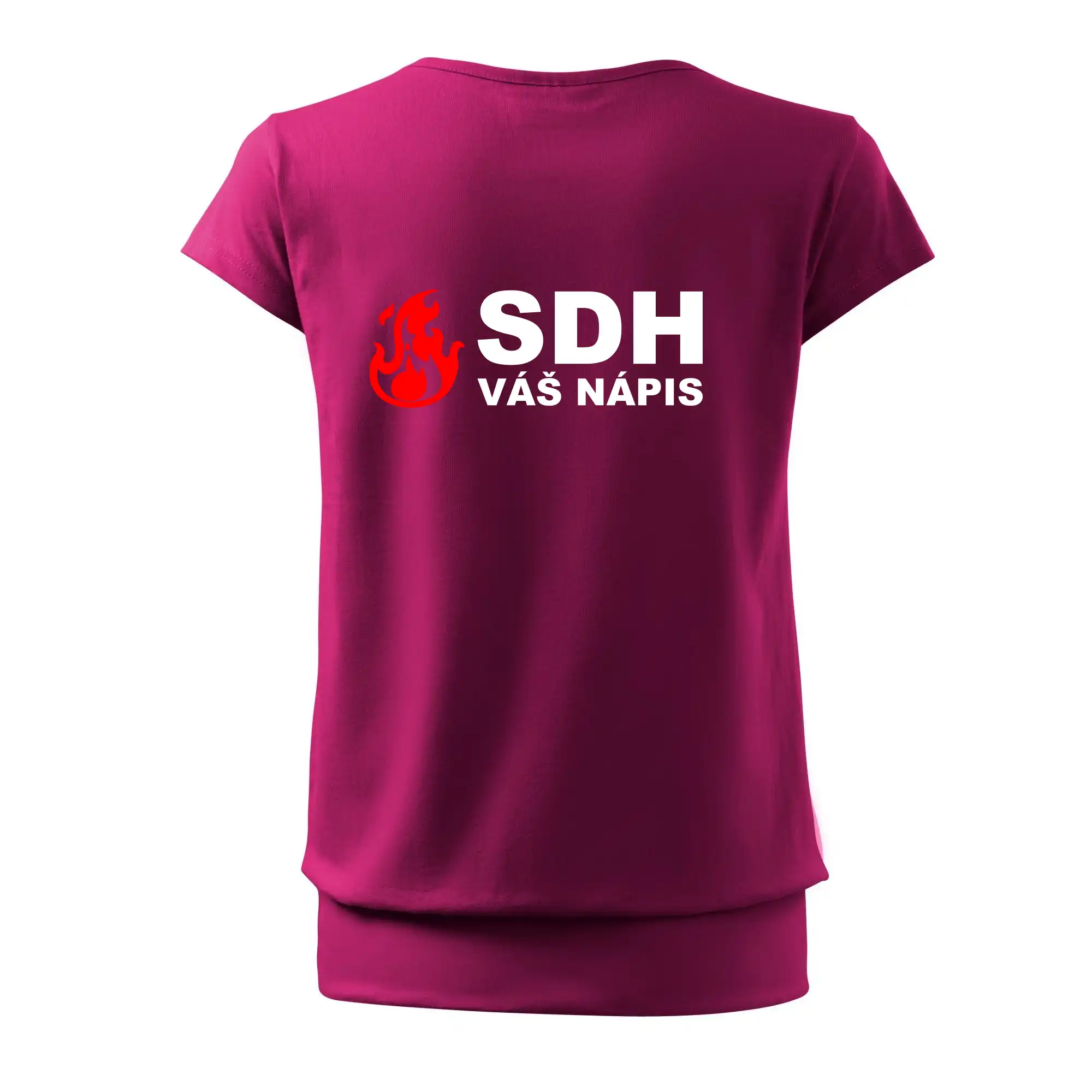 SDH nápis (oheň, firesport, název sboru - vlastní nápis)