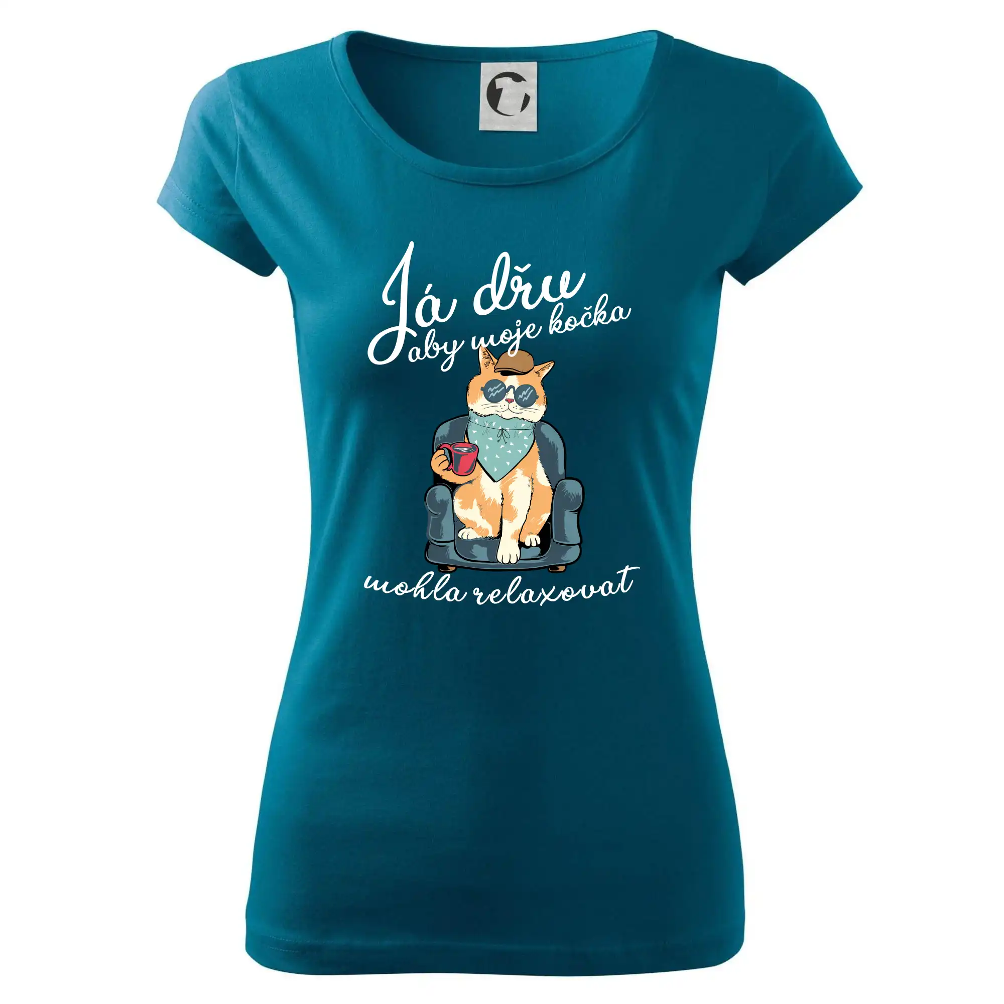 Já dřu, aby moje kočka mohla relaxovat