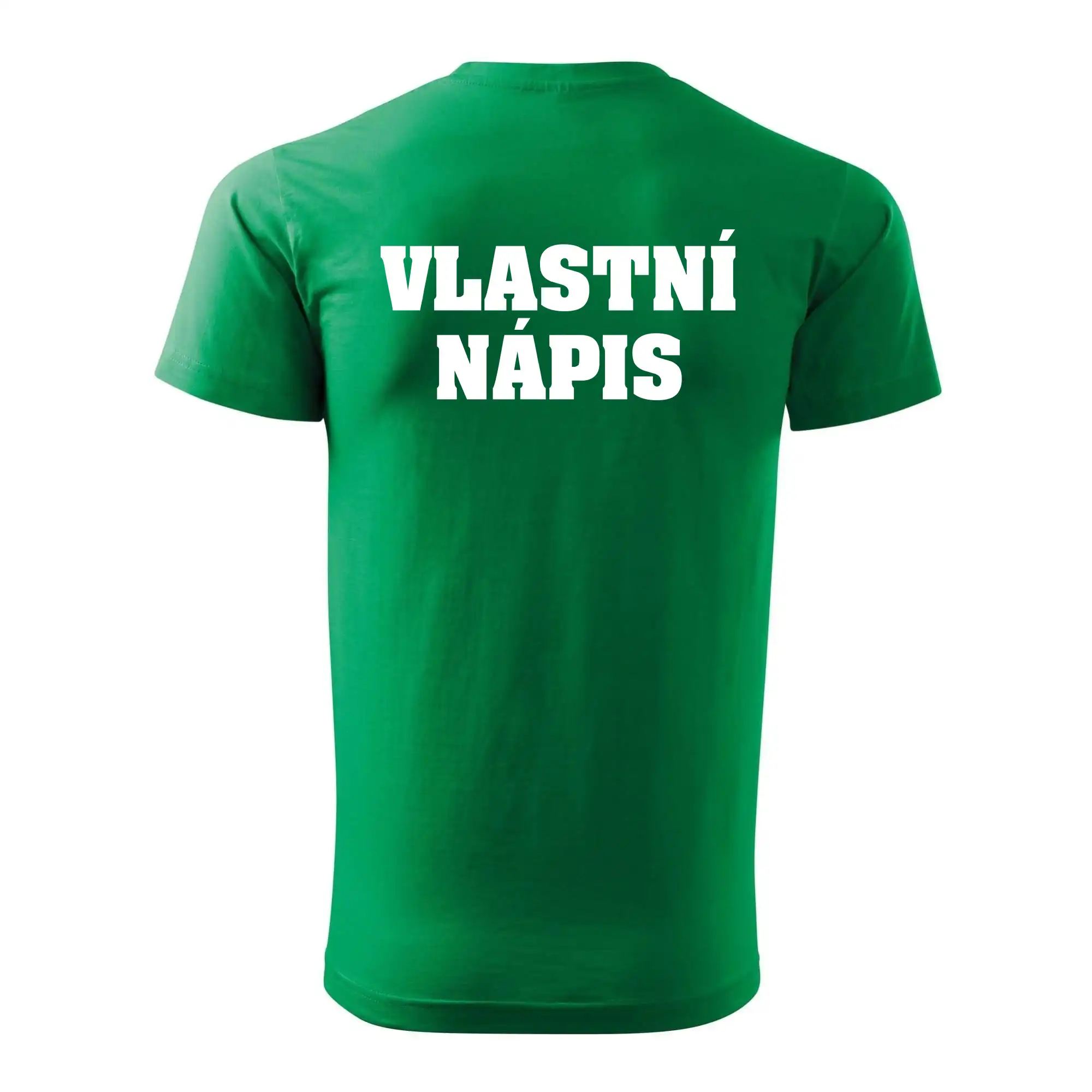 Hvězda života - vlastní nápis vpředu a vzadu