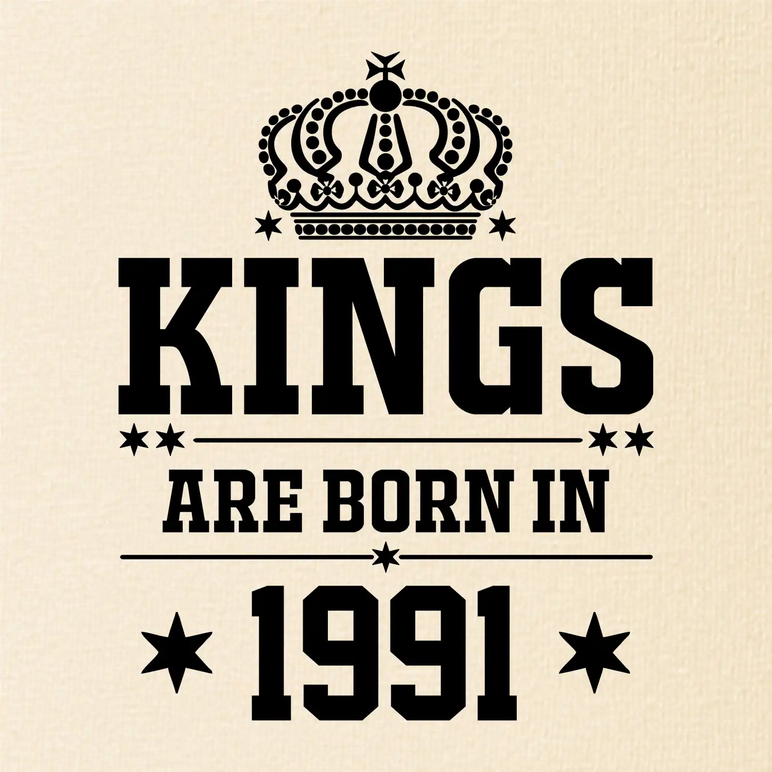 Kings are born in 1991