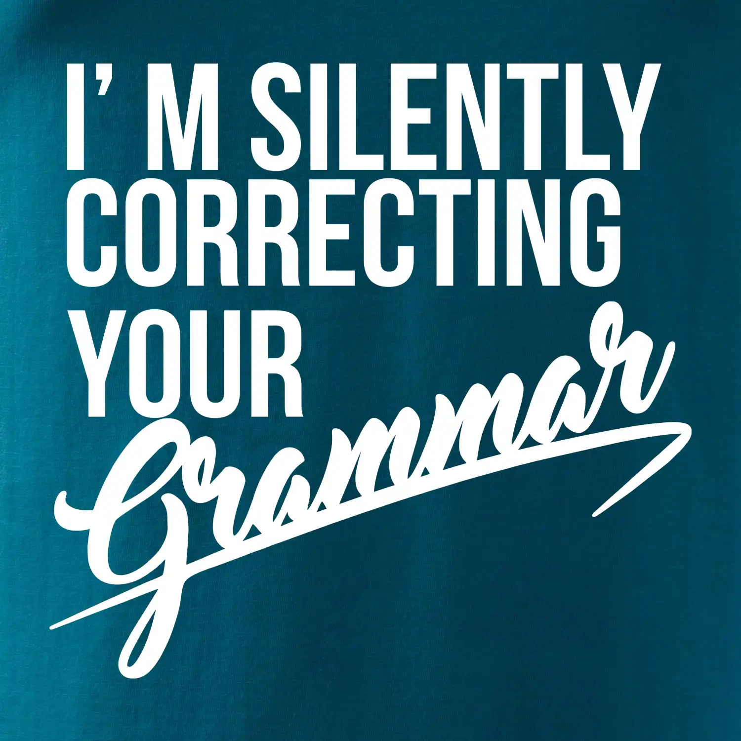 Correcting grammar