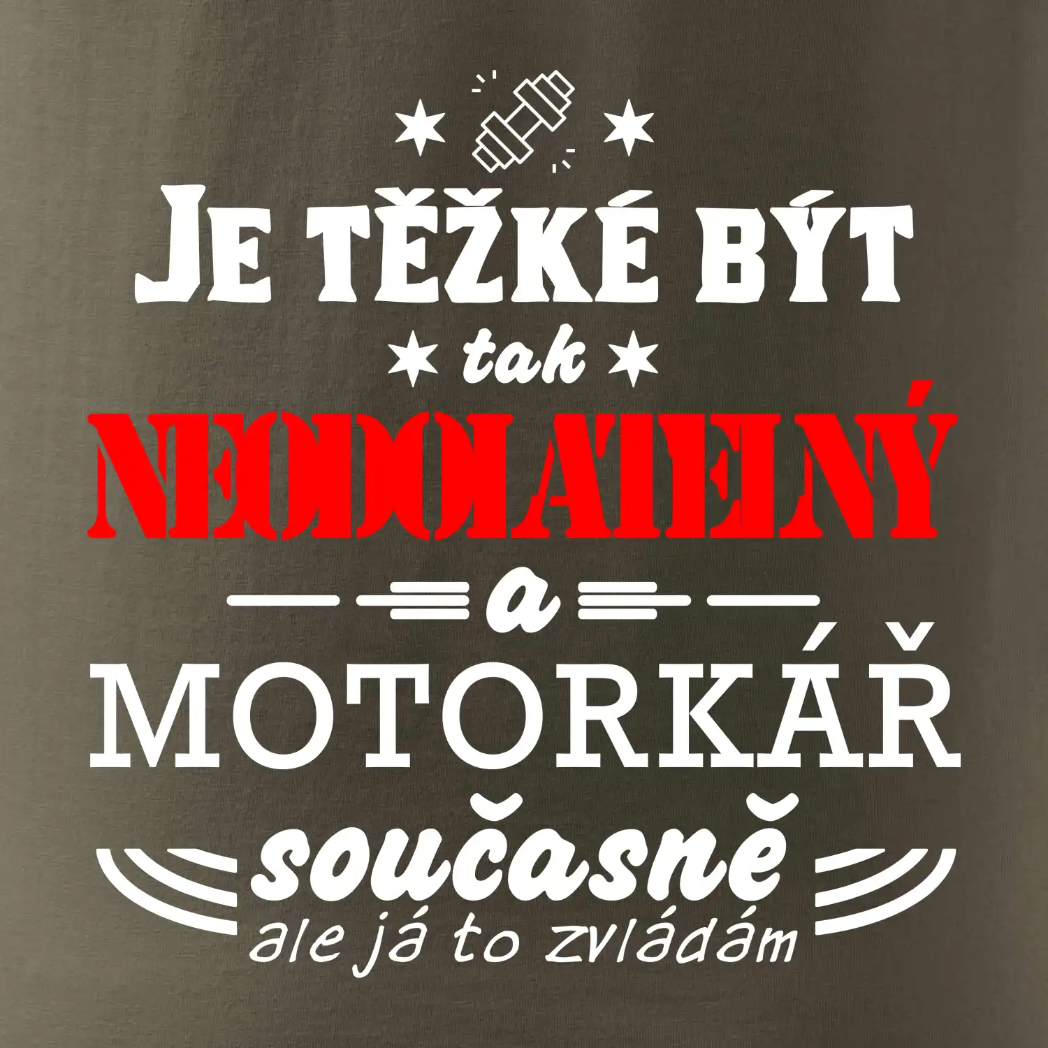 Je těžké být tak neodolatelný - motorkář