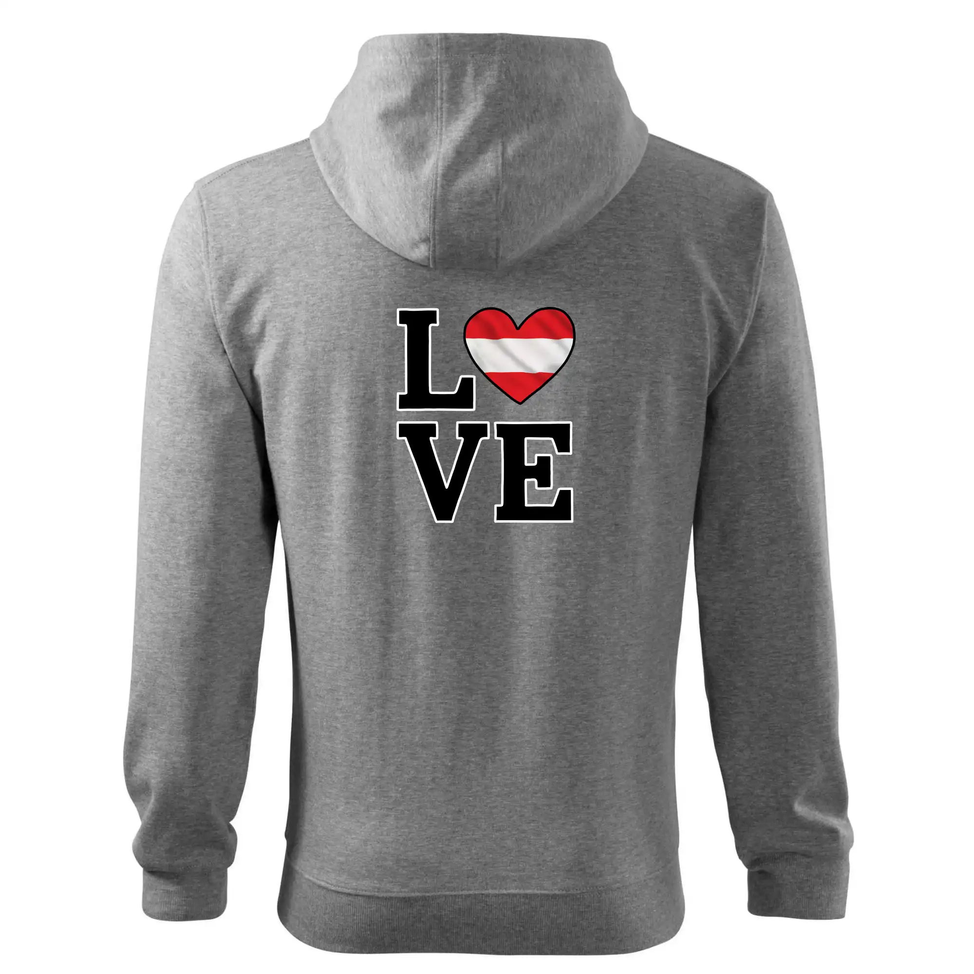Love Rakouská vlajka
