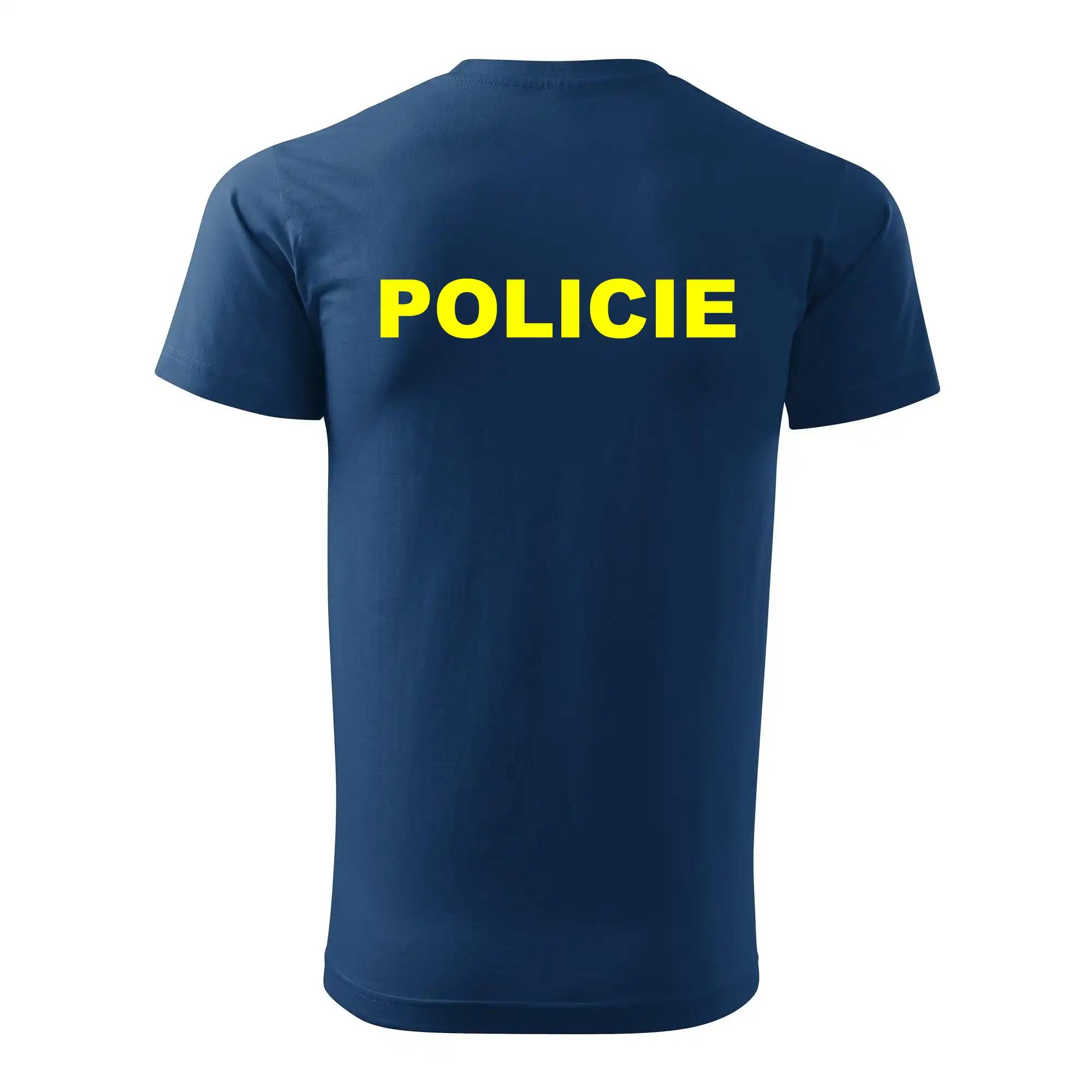 Policie Nápis žlutý